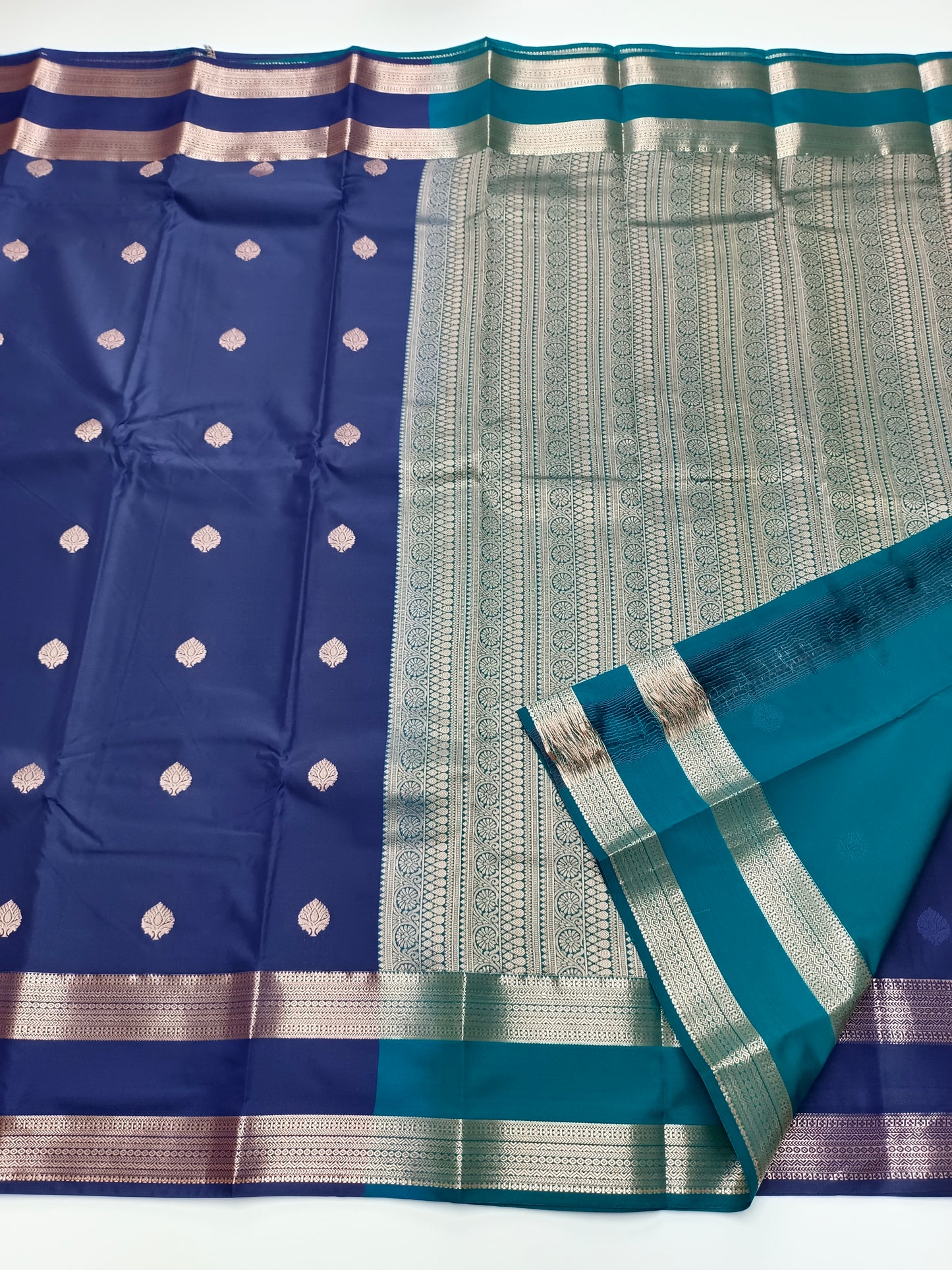KANCHIPURAM SEMI SILK SAREE