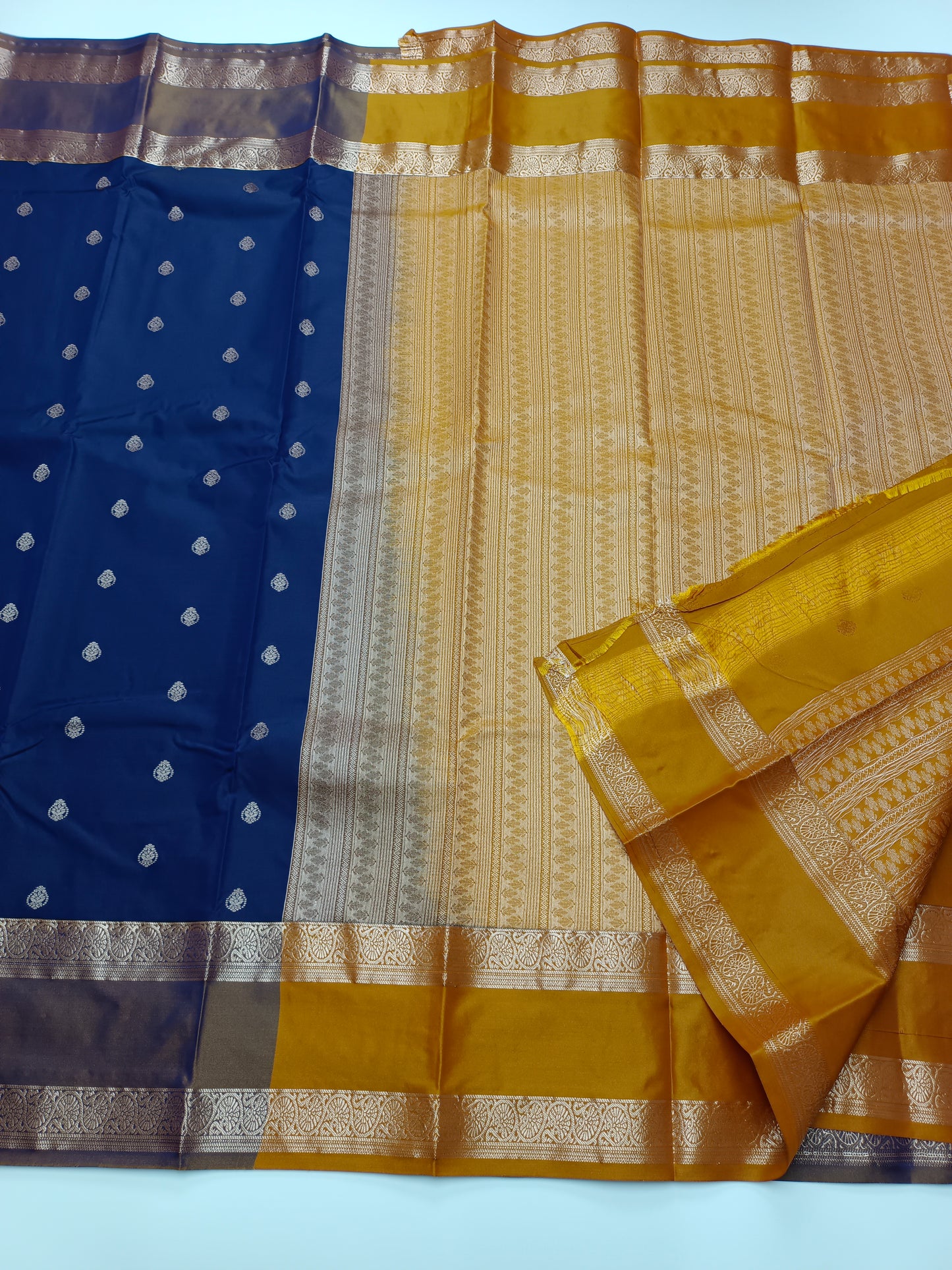 KANCHIPURAM SEMI SILK SAREE