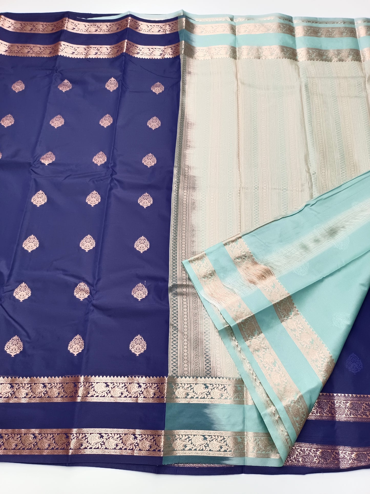 KANCHIPURAM SEMI SILK SAREE