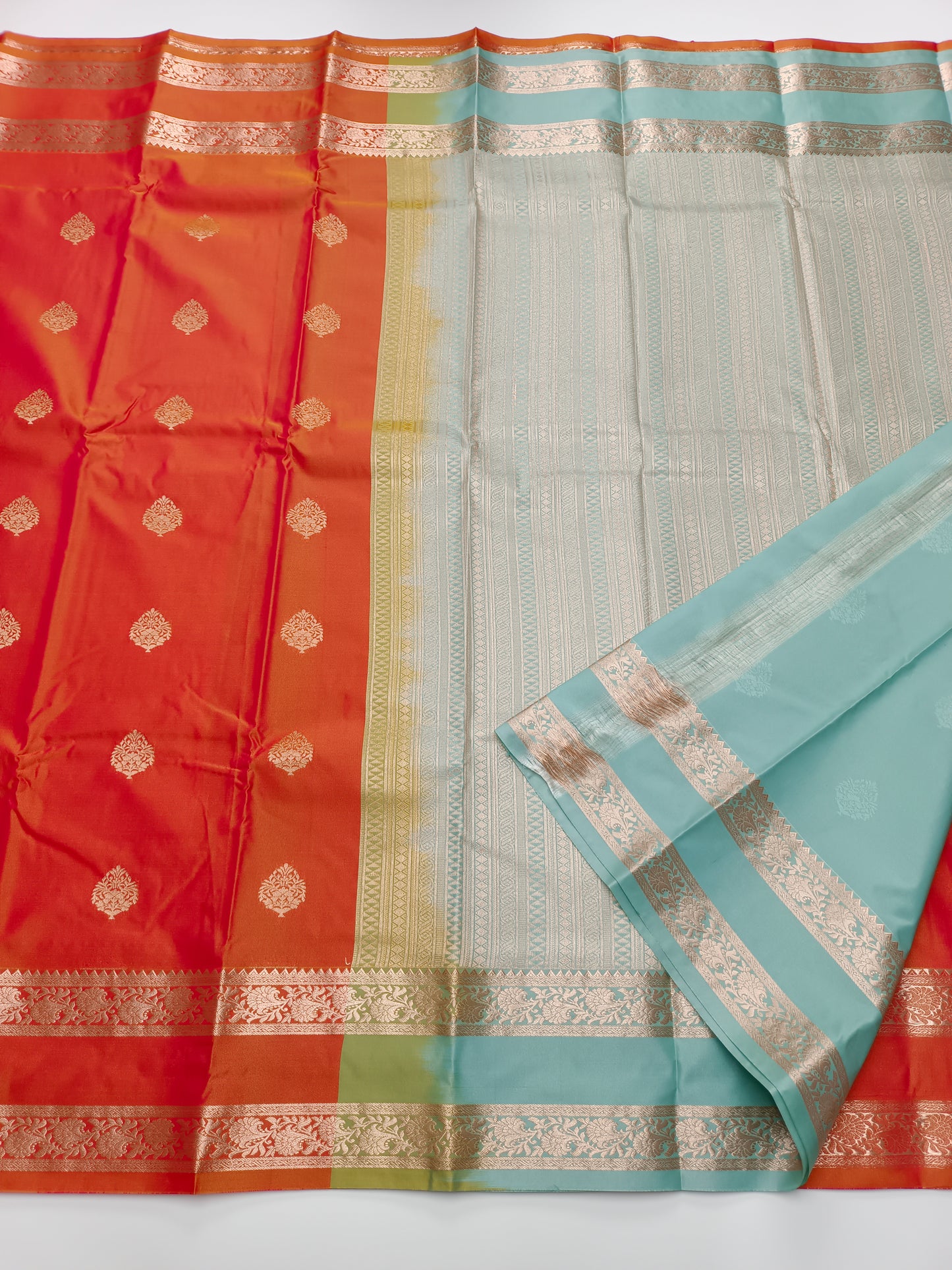 KANCHIPURAM SEMI SILK SAREE