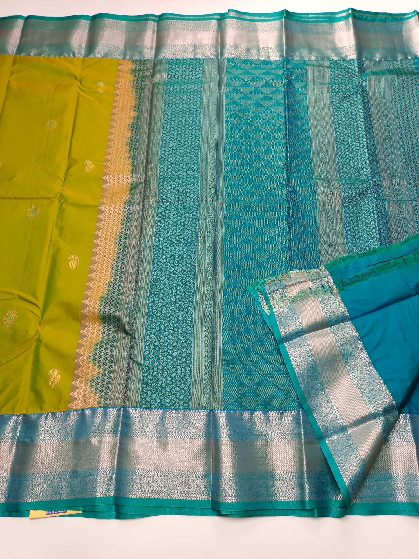 KANCHIPURAM SEMI SILK SAREE