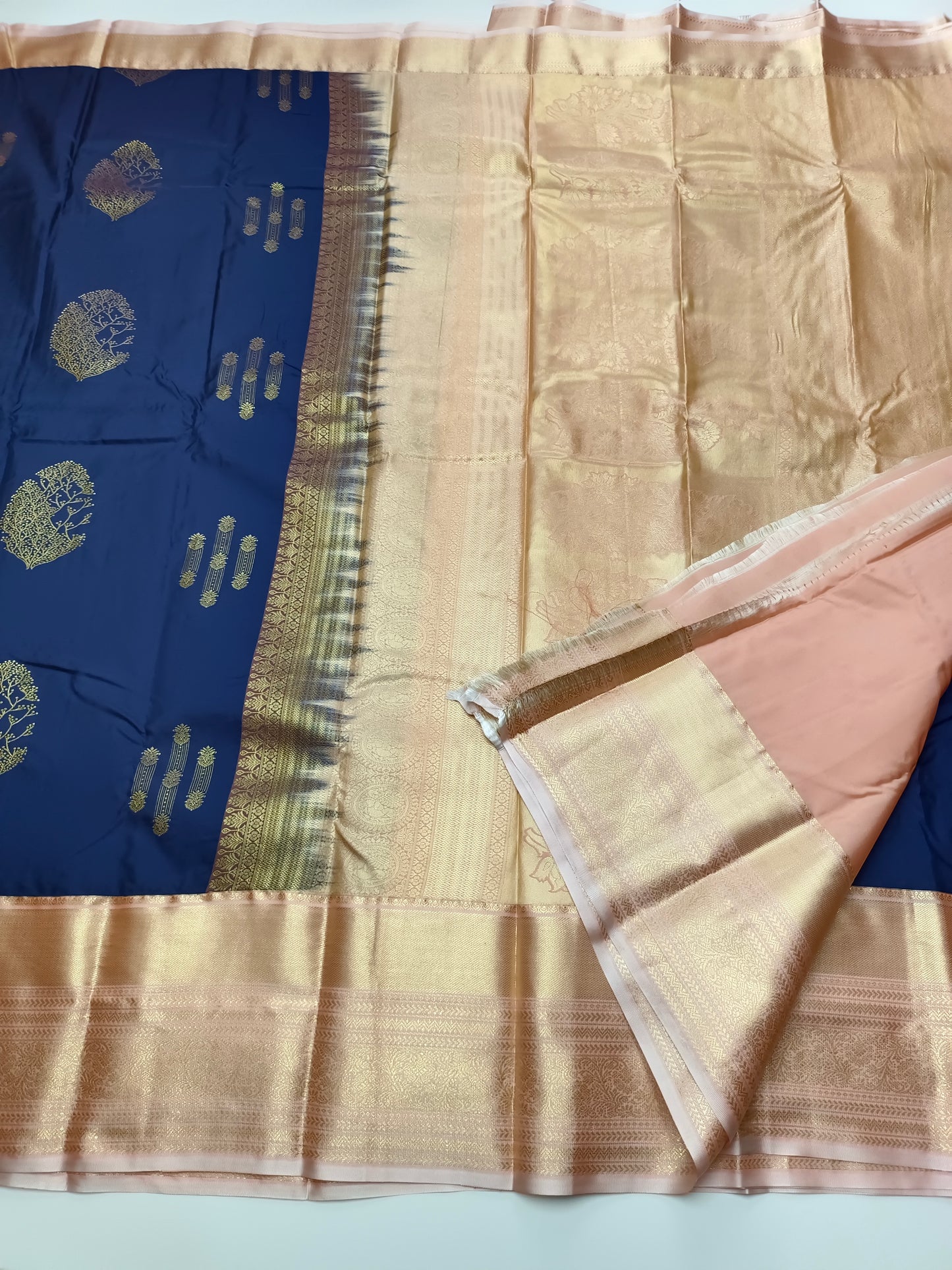 KANCHIPURAM SEMI SILK SAREE