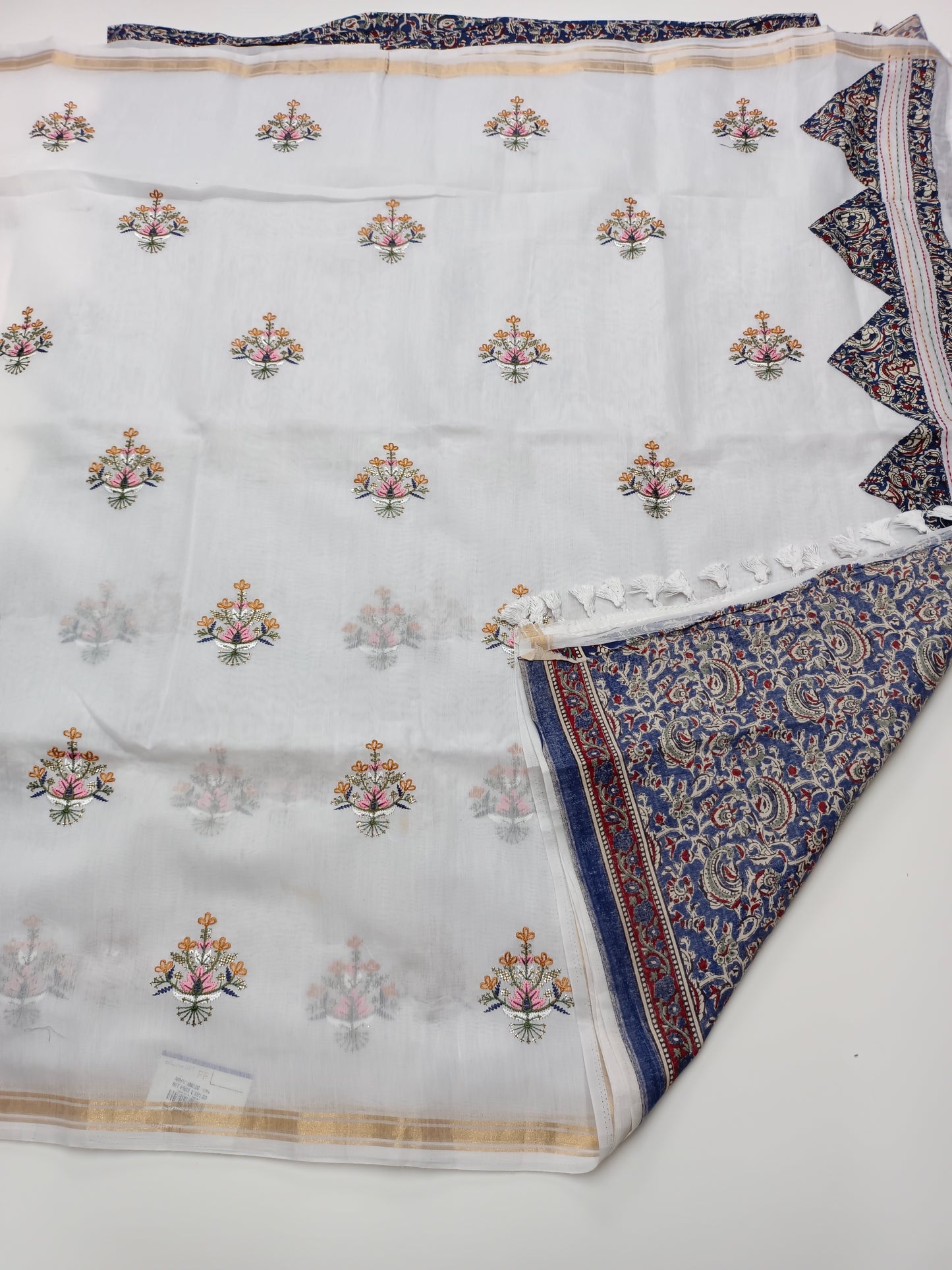 FANCY LENIN COTTON SAREE