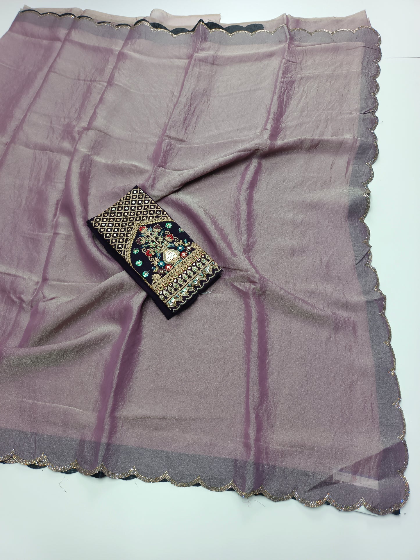 FANCY WORK SAREE
