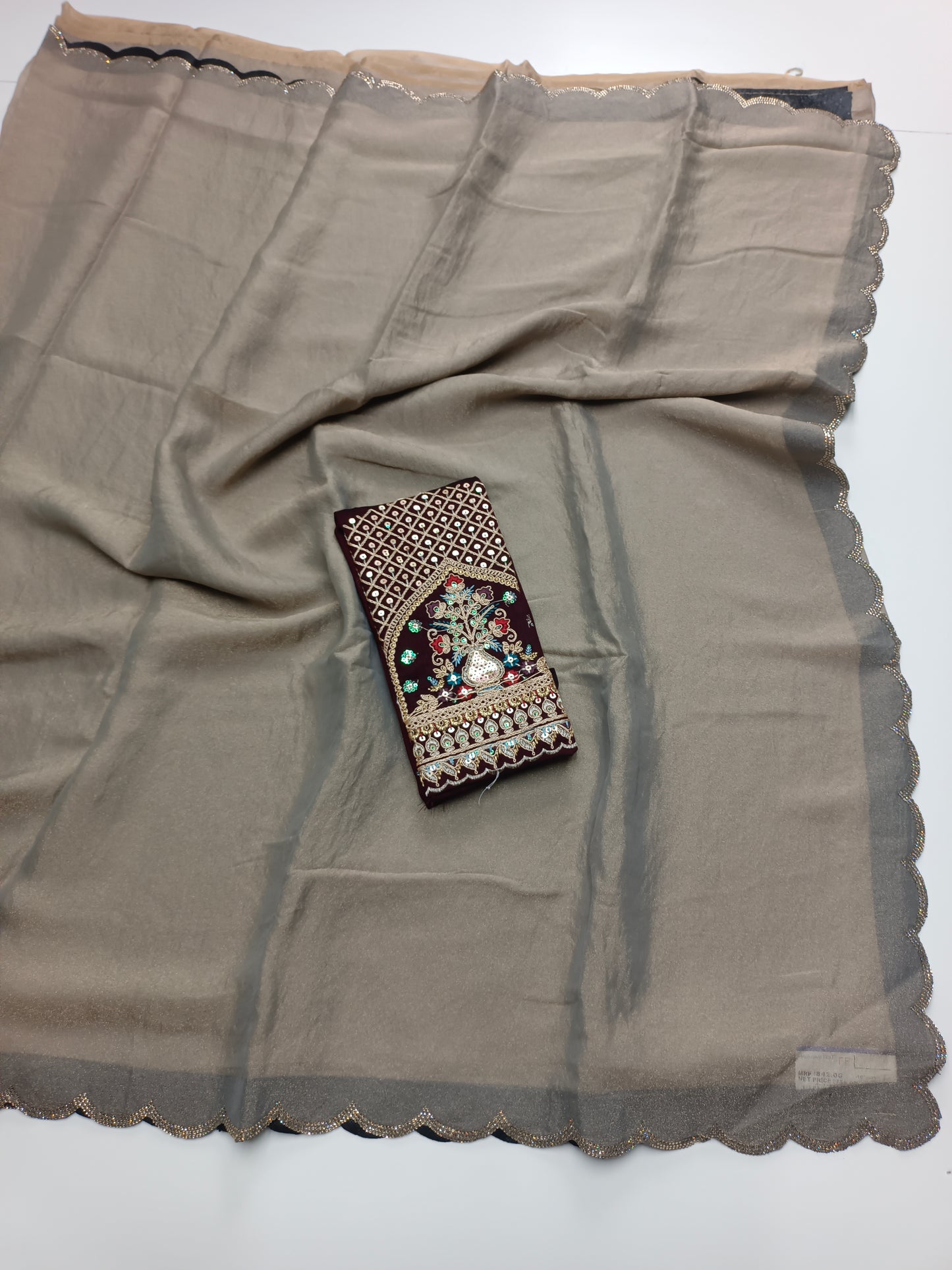 FANCY WORK SAREE