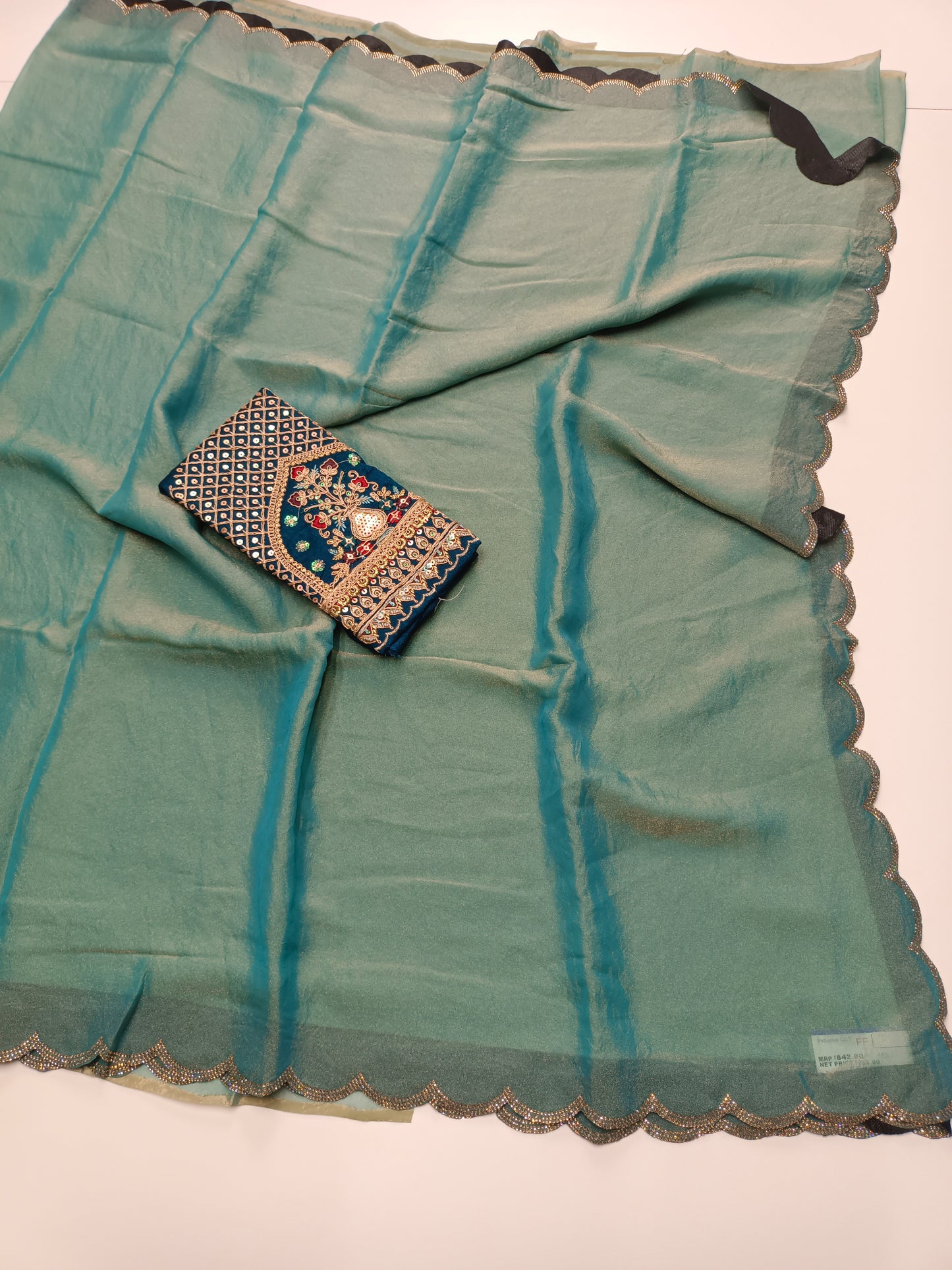 FANCY WORK SAREE