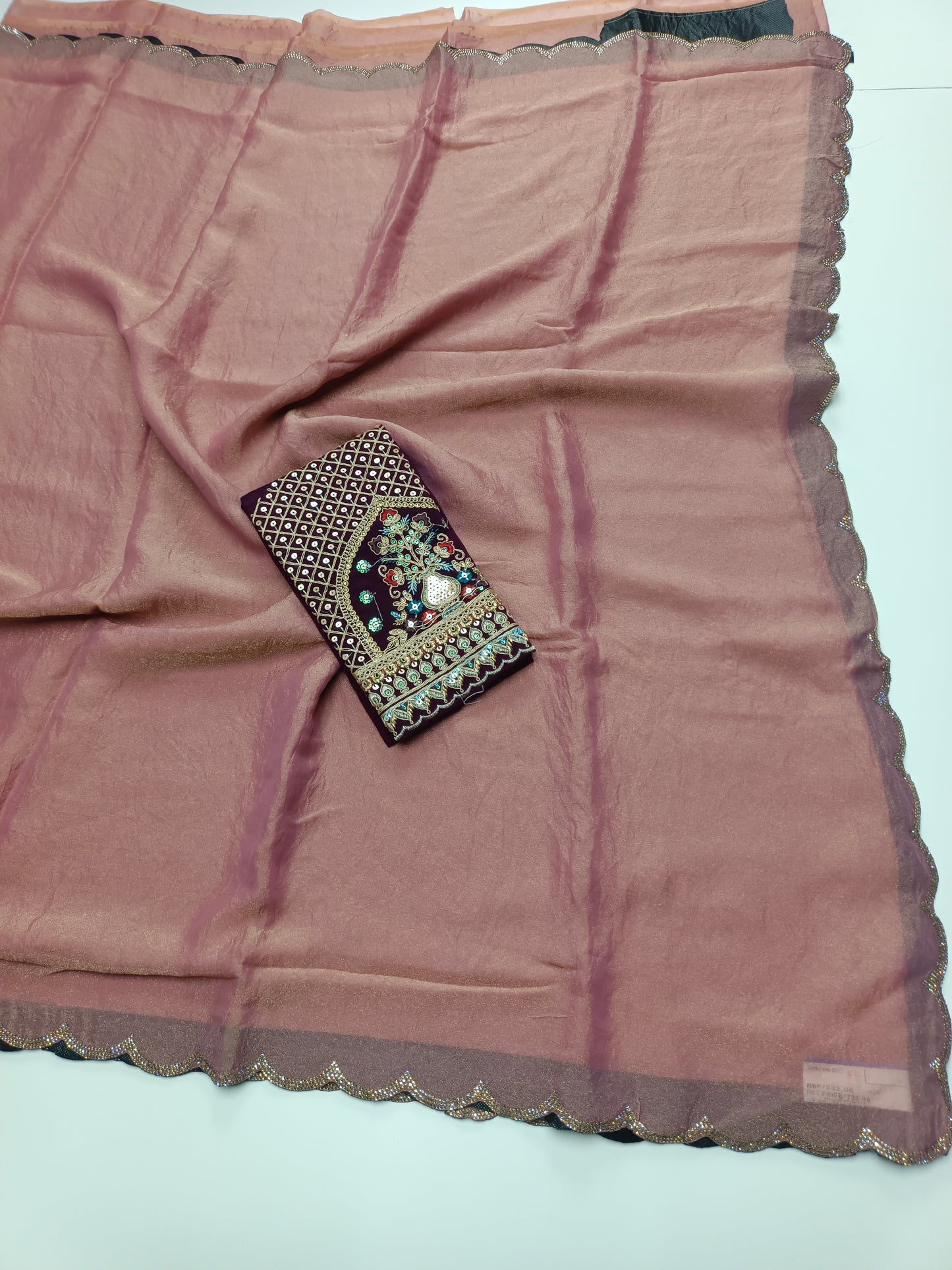 FANCY WORK SAREE