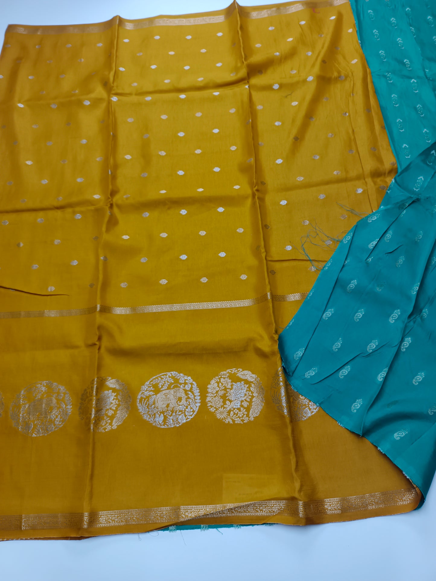 SEMI CREPE SILK SAREE