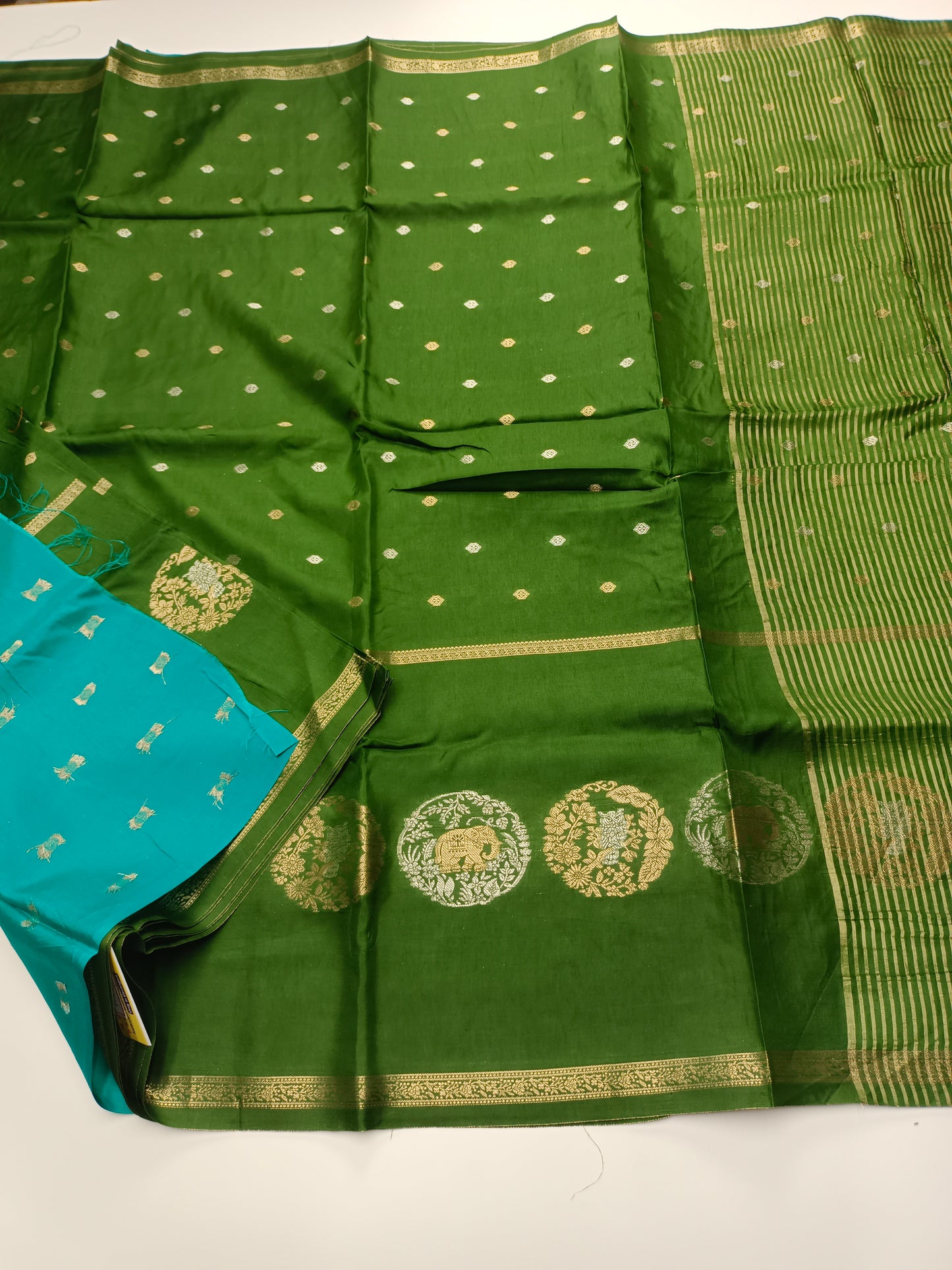 SEMI CREPE SILK SAREE