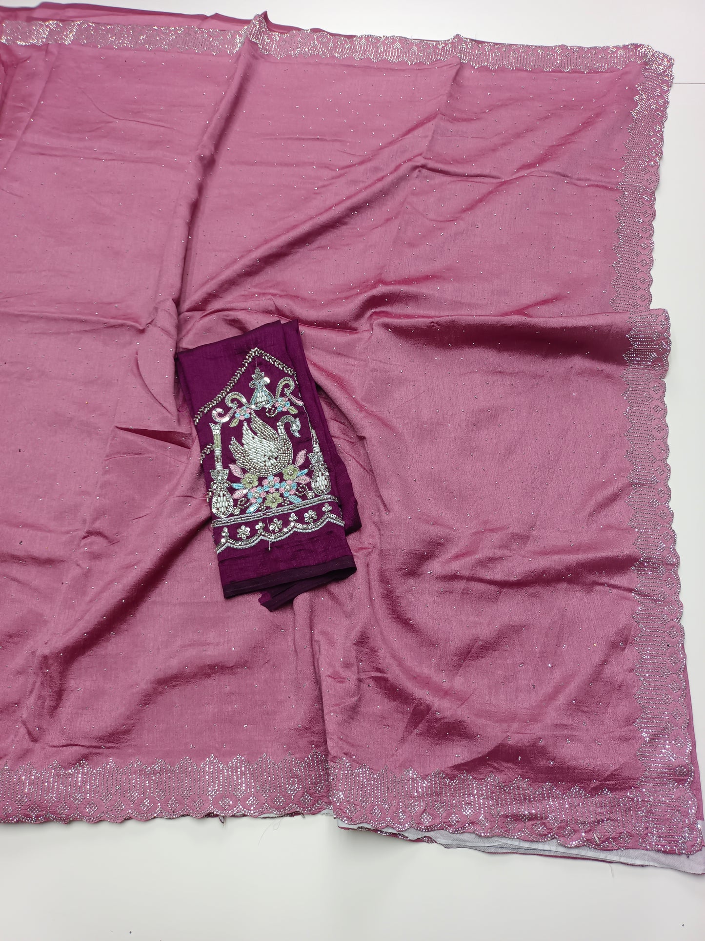 FANCY WORK SAREE