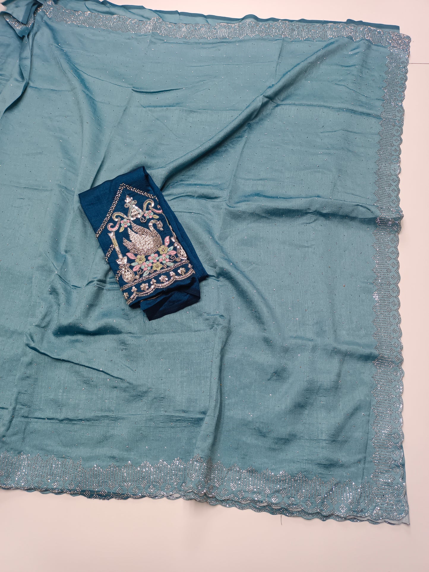FANCY WORK SAREE