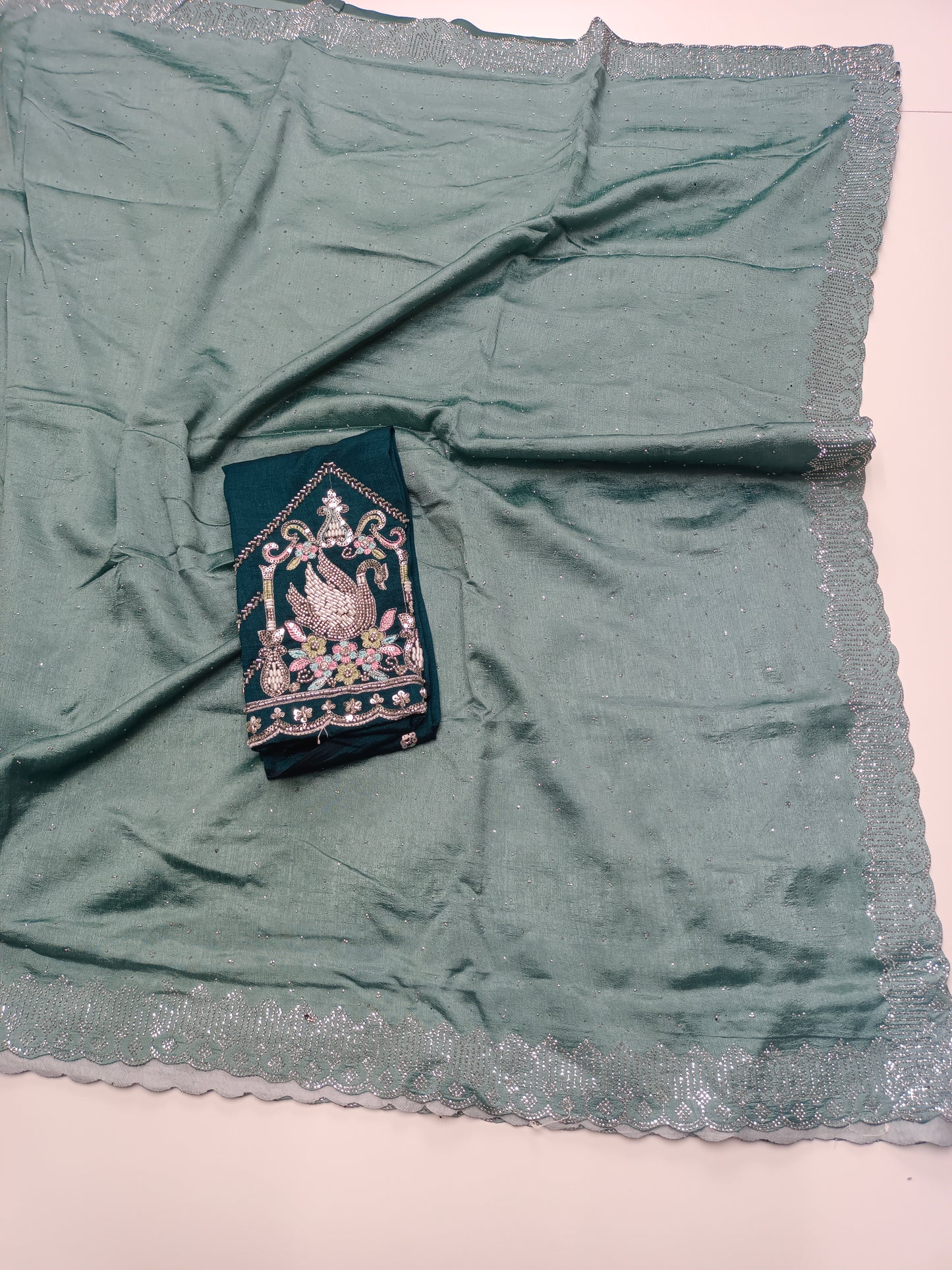 FANCY WORK SAREE