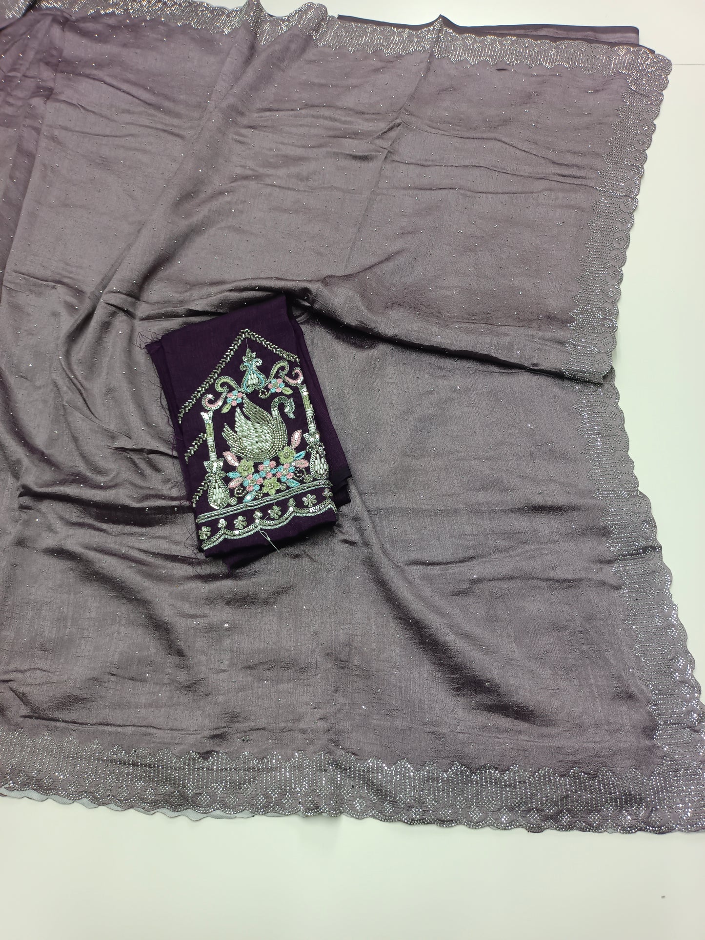 FANCY WORK SAREE