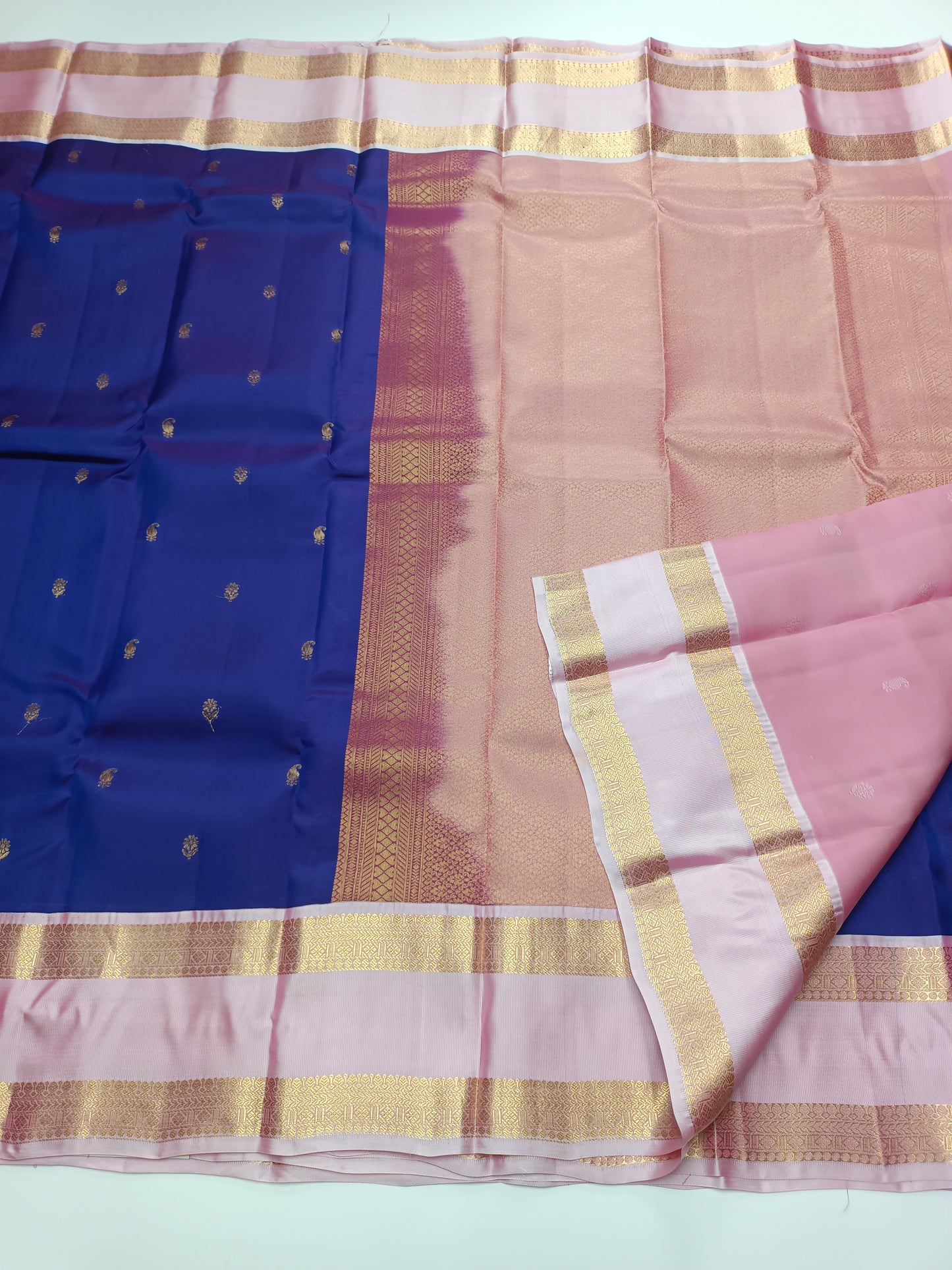 KANCHIPURAM SEMI SILK SAREE