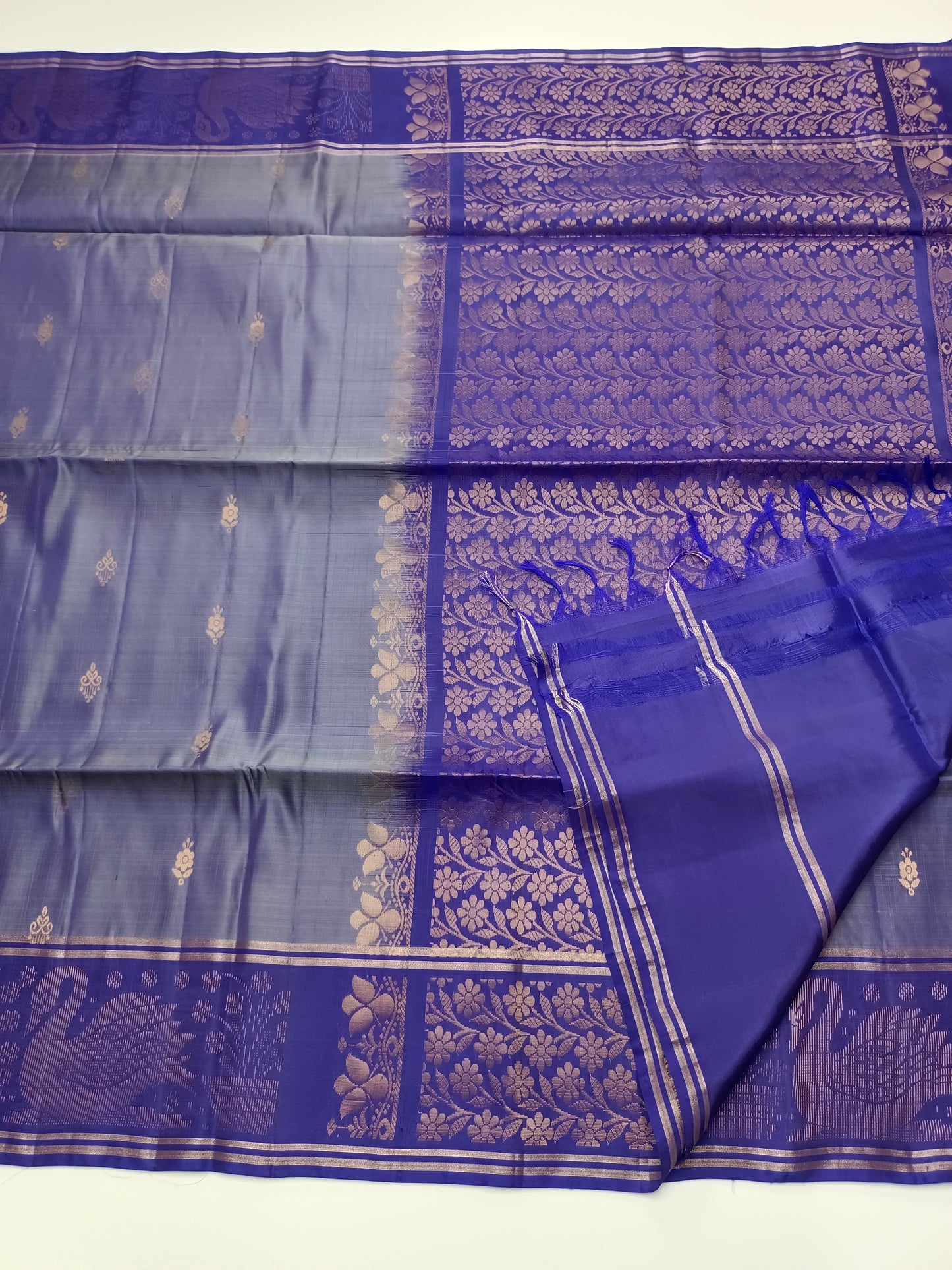 KANCHIPURAM SEMI SILK SAREE