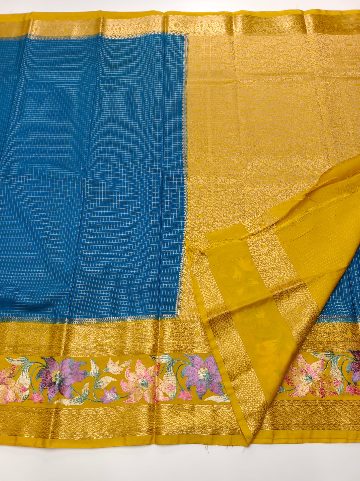 SEMI CREPE SILK SAREE