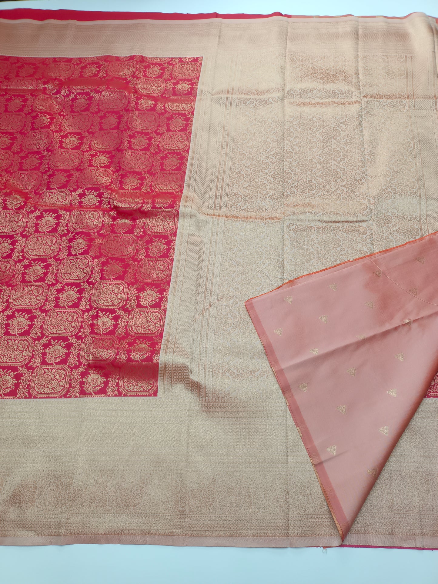 FANCY BROCADE SILK SAREE