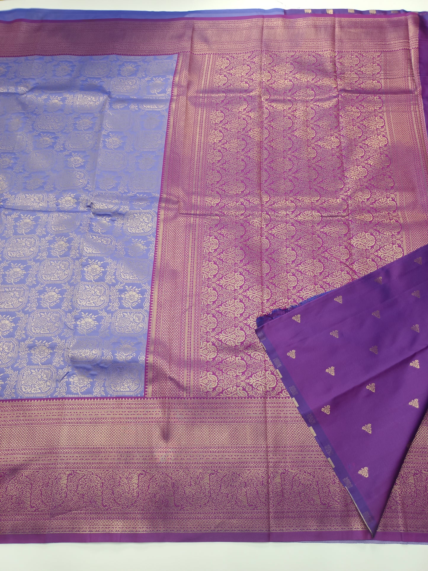 FANCY BROCADE SILK SAREE