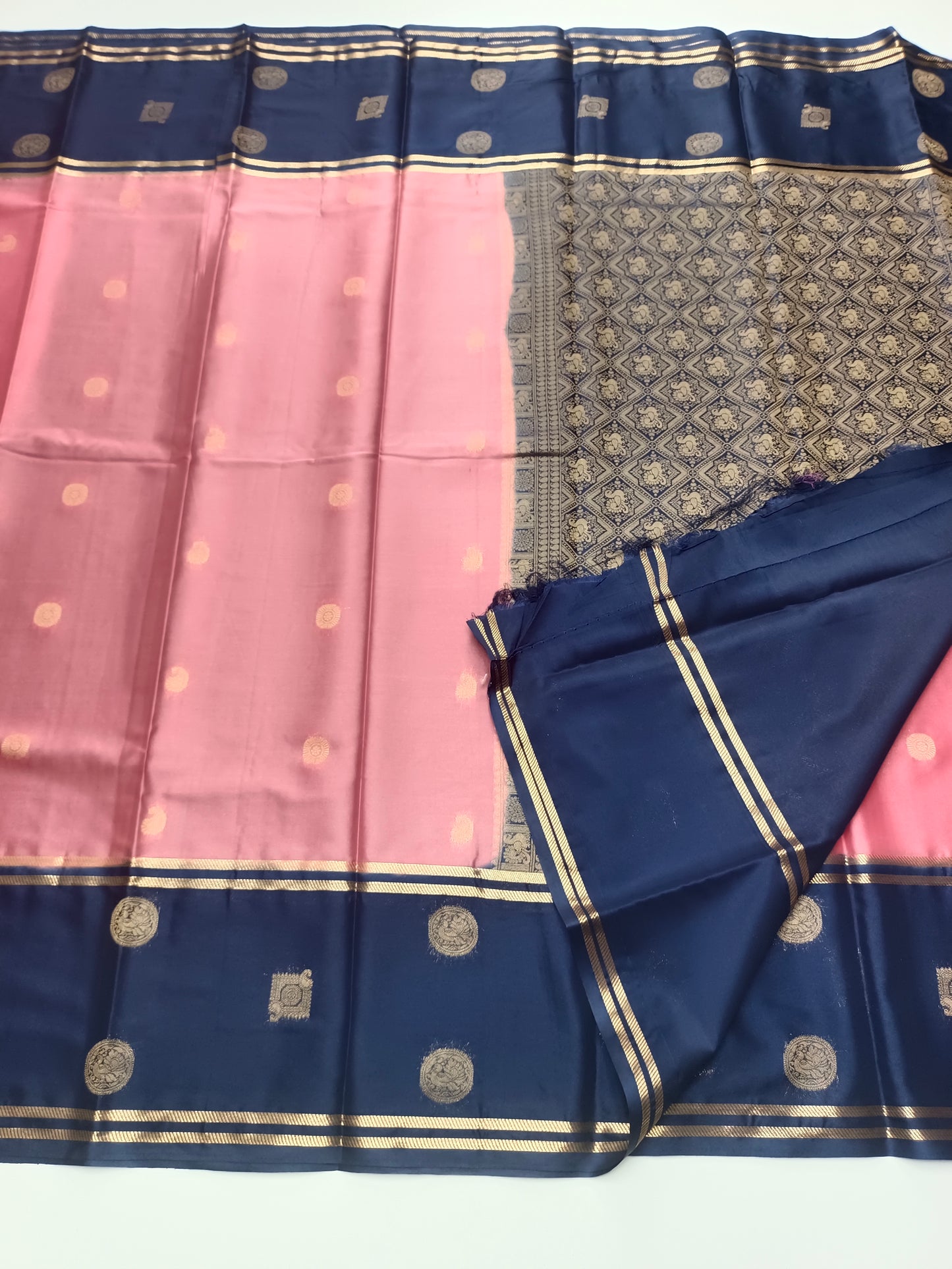 SEMI CREPE SILK SAREE