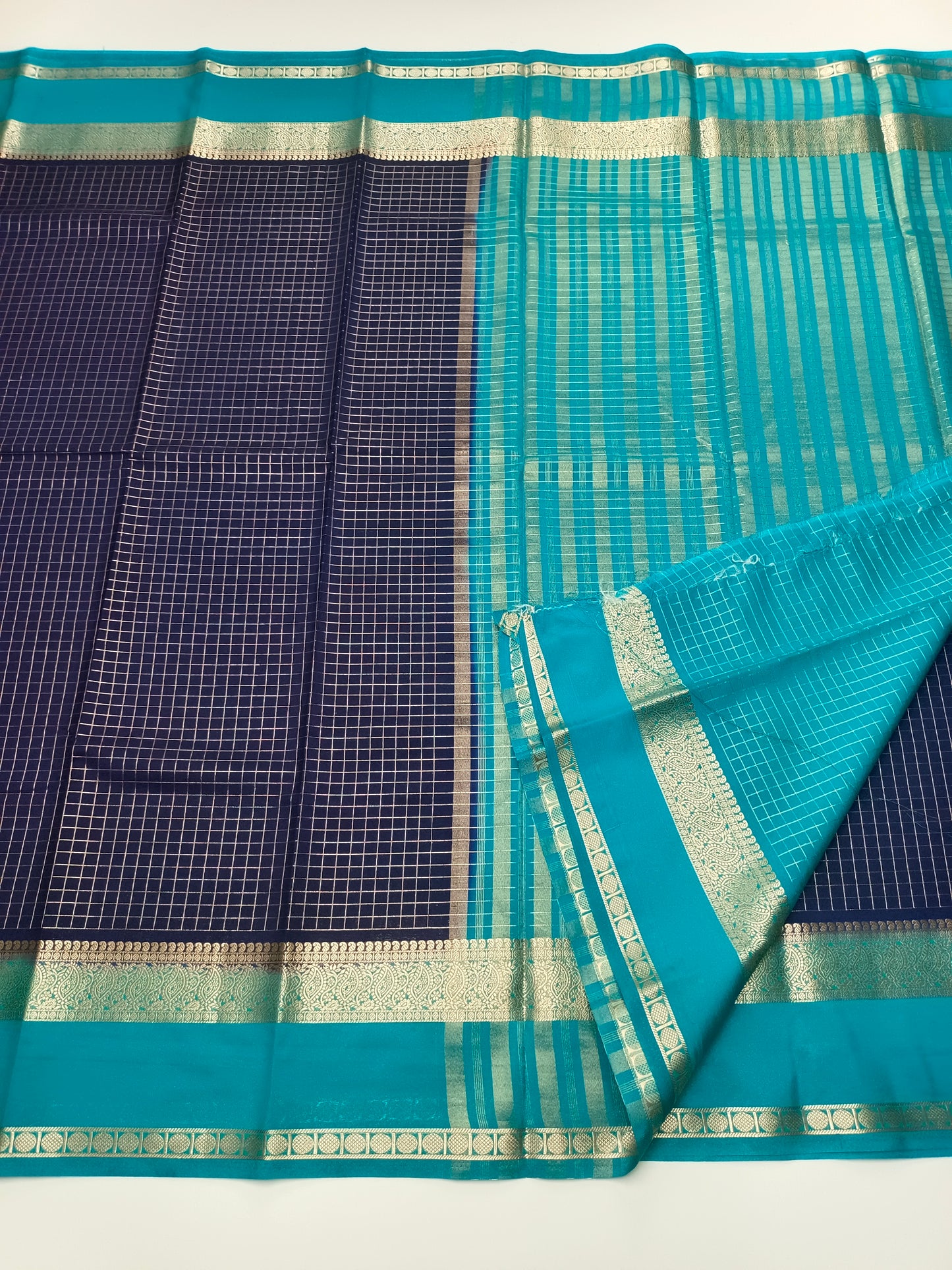 FANCY SEMI CREPE SILK SAREE