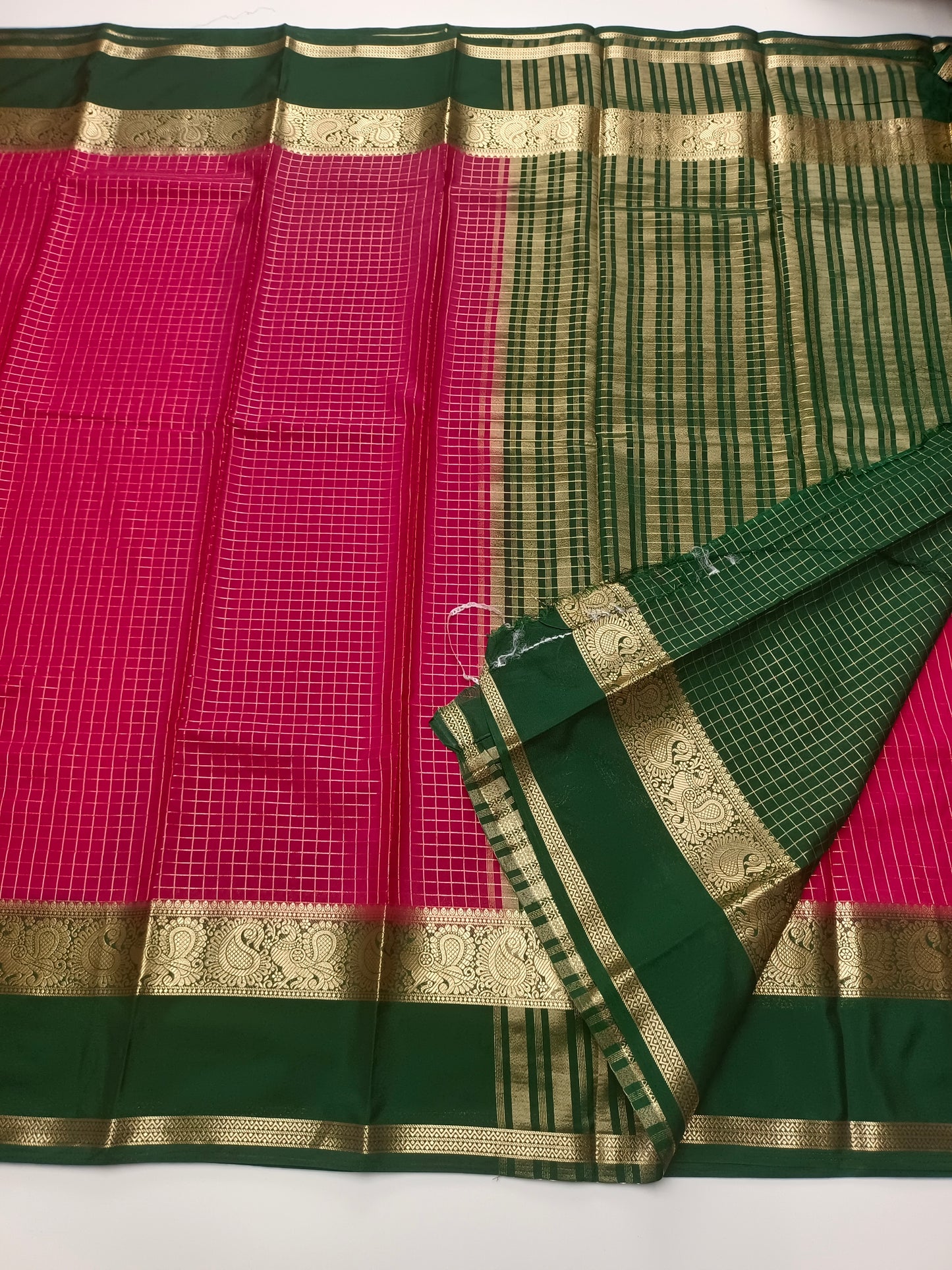 FANCY SEMI CREPE SILK SAREE