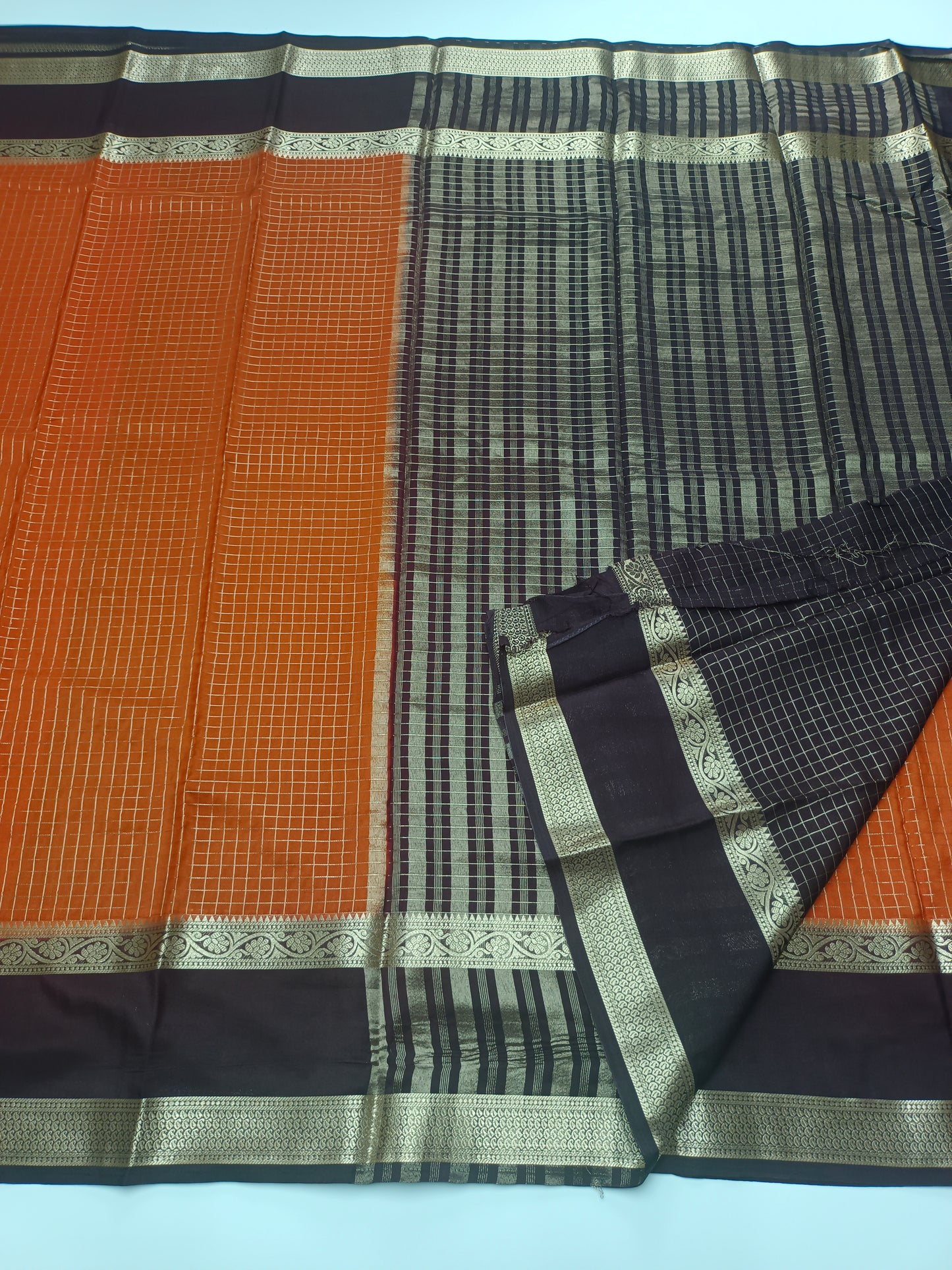FANCY SEMI CREPE SILK SAREE