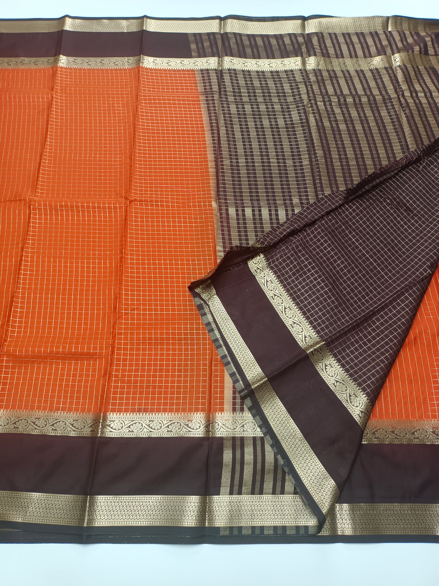FANCY SEMI CREPE SILK SAREE