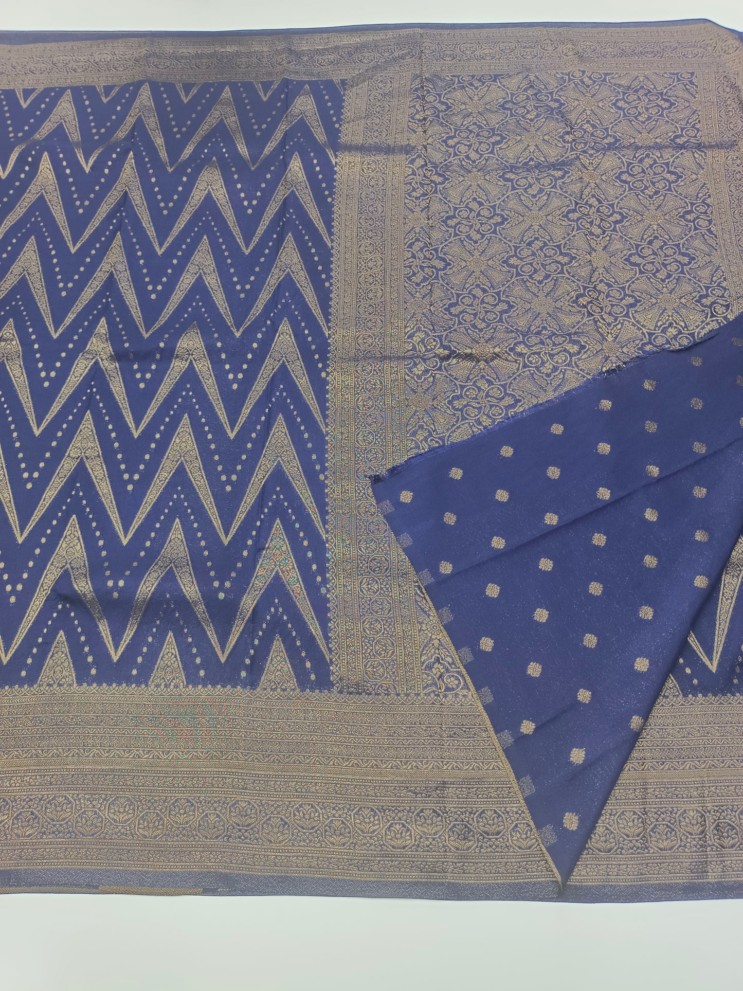 FANCY CRUSH CHIFFON SAREE