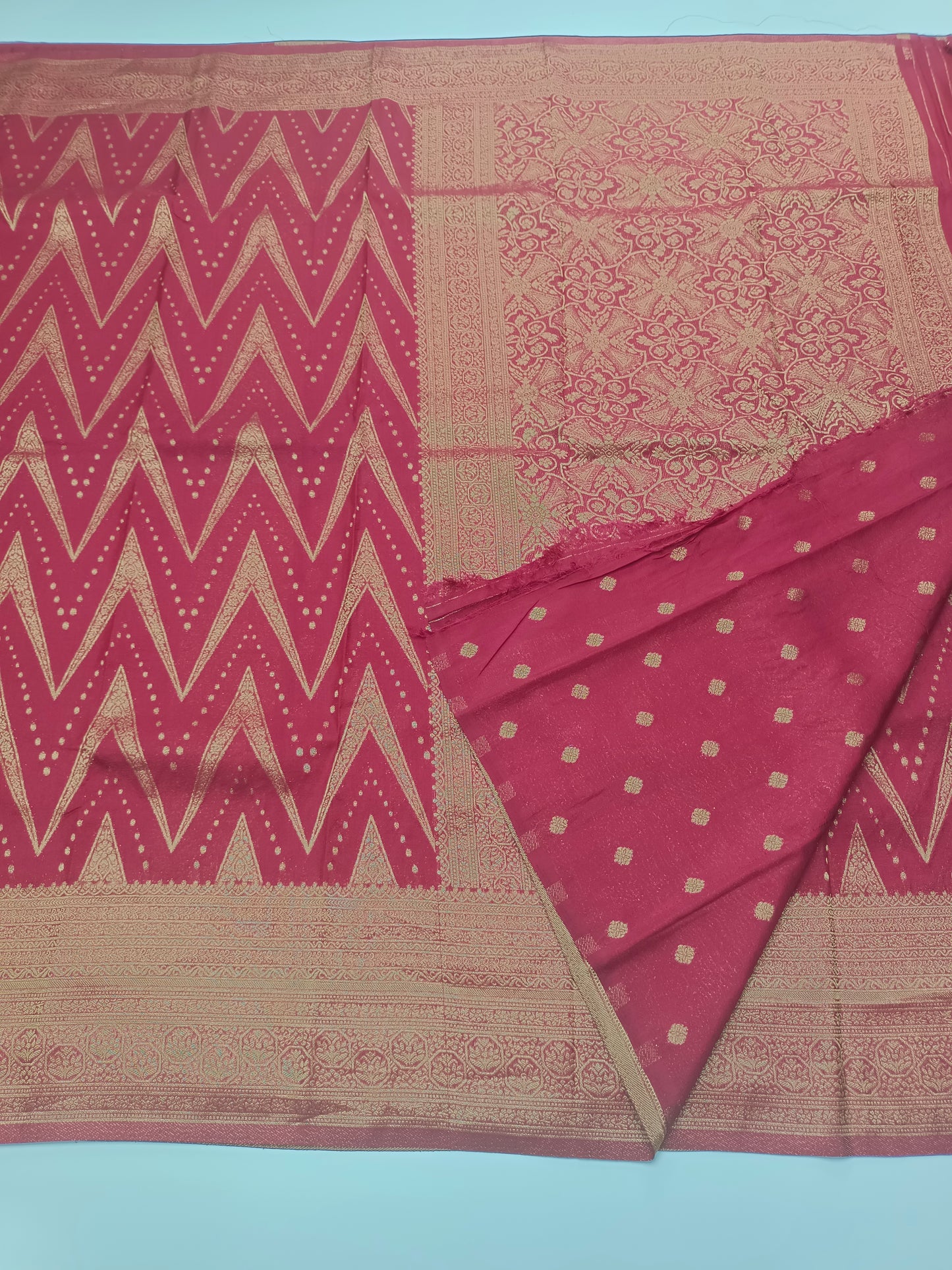 FANCY CRUSH CHIFFON SAREE