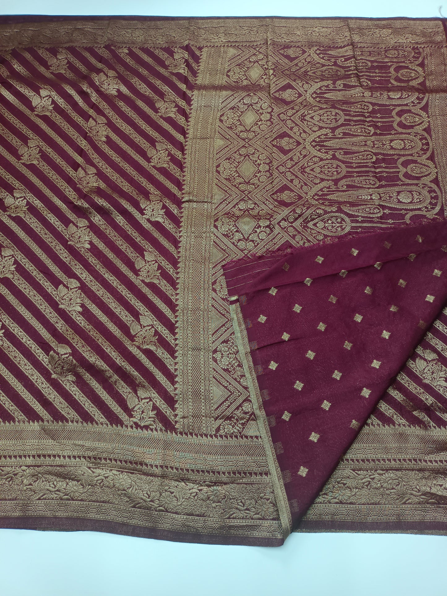 FANCY CHINON CREPE SAREE