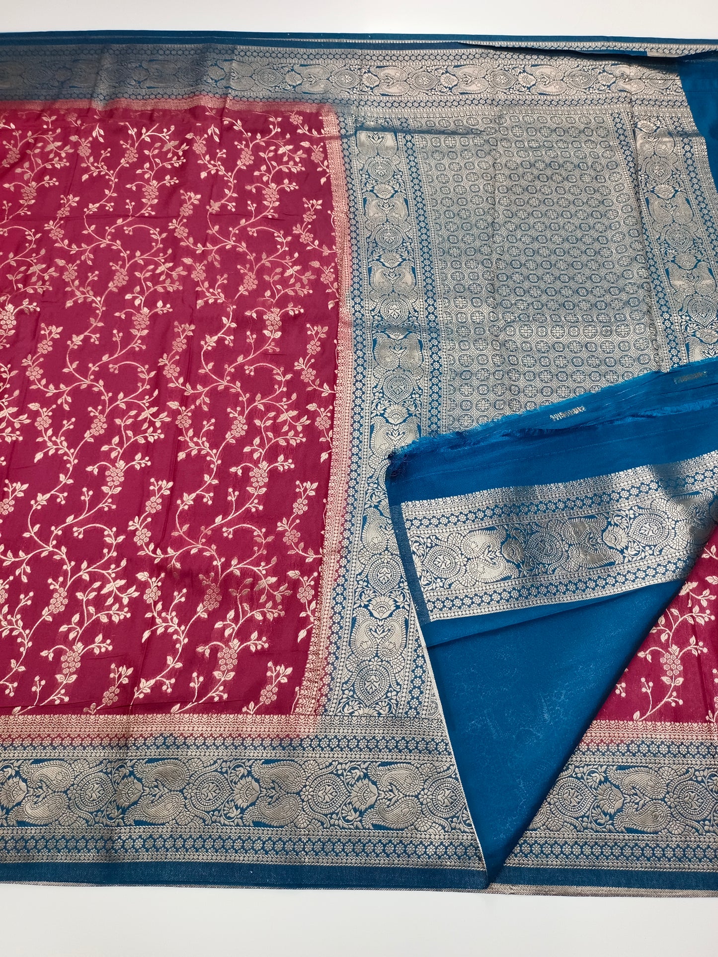 FANCY CHINON CREPE SAREE
