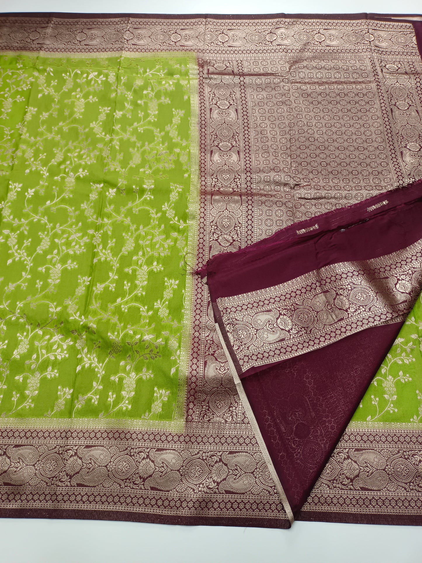 FANCY CHINON CREPE SAREE