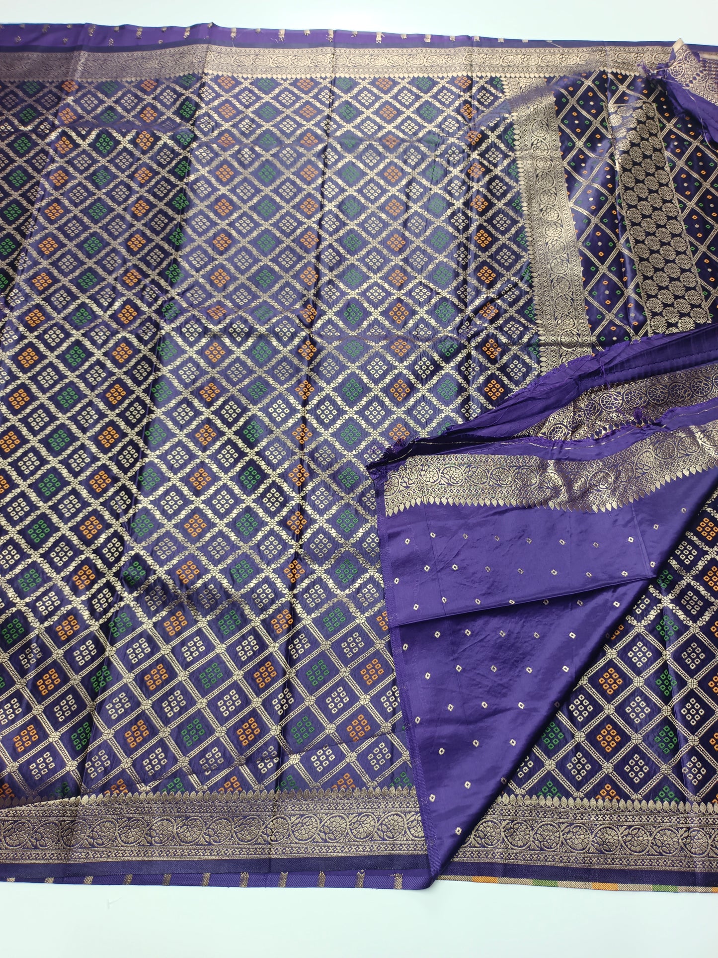 FANCY SATIN SILK SAREE