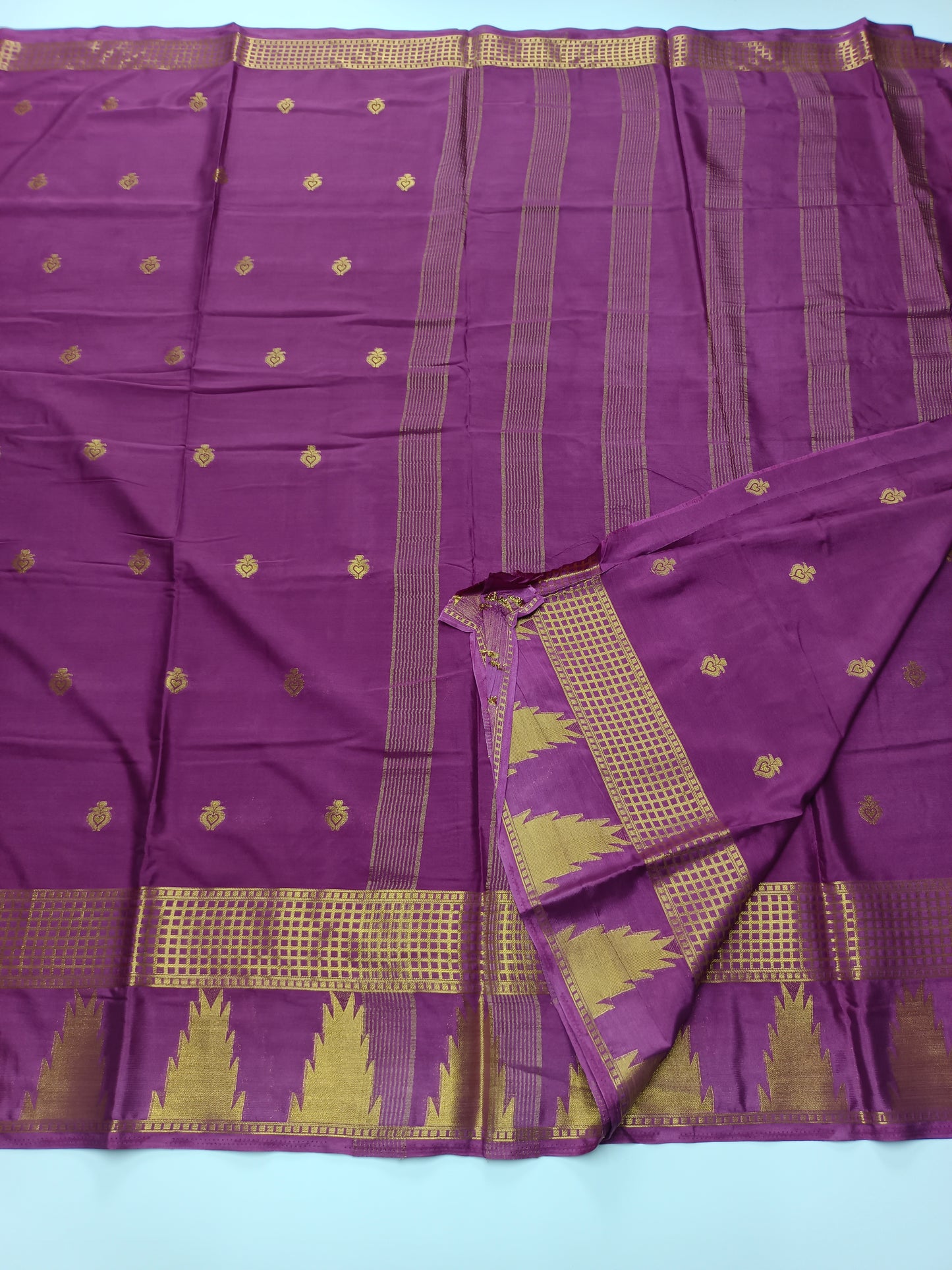 SEMI CREPE SILK SAREE
