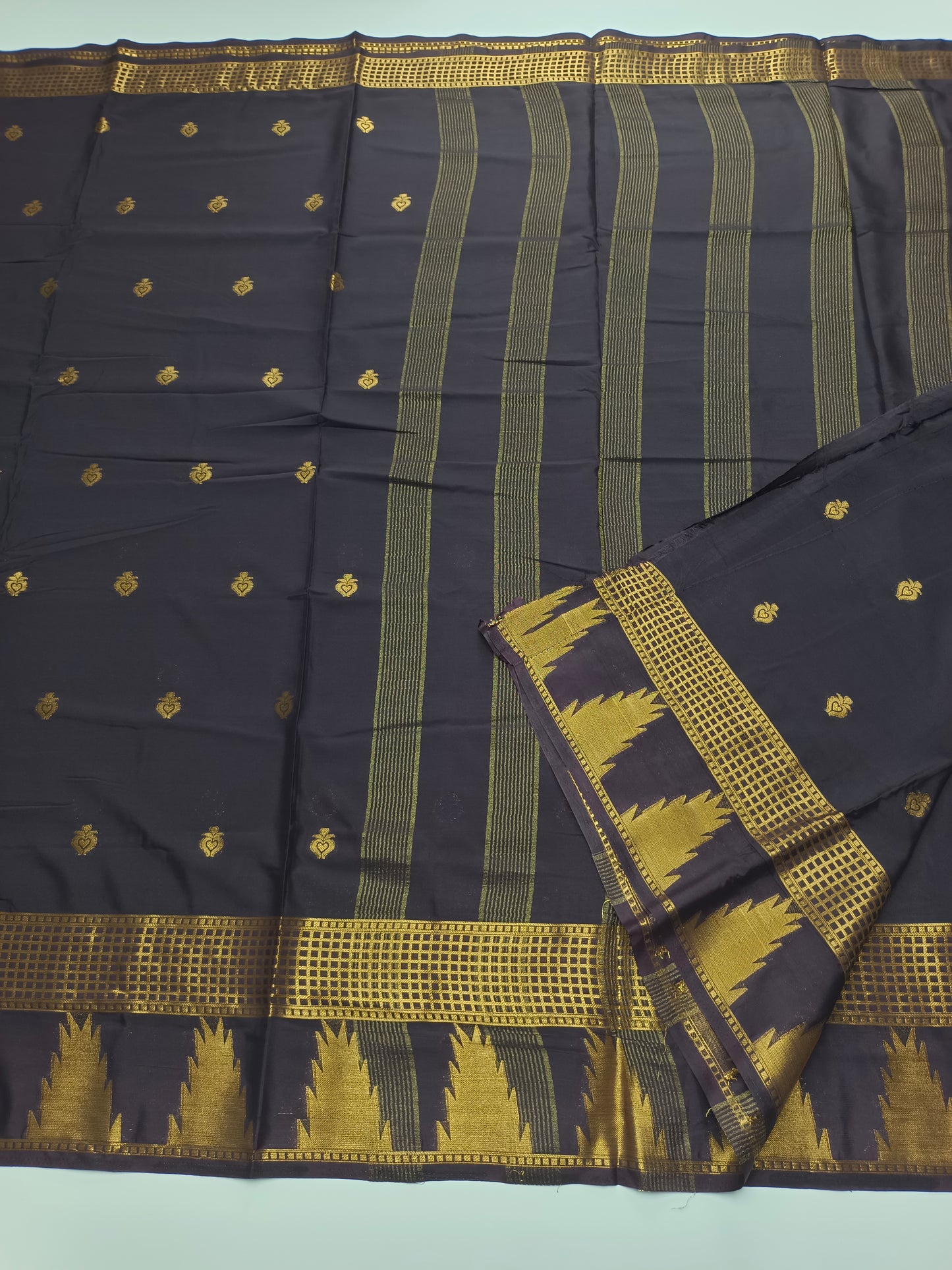 SEMI CREPE SILK SAREE