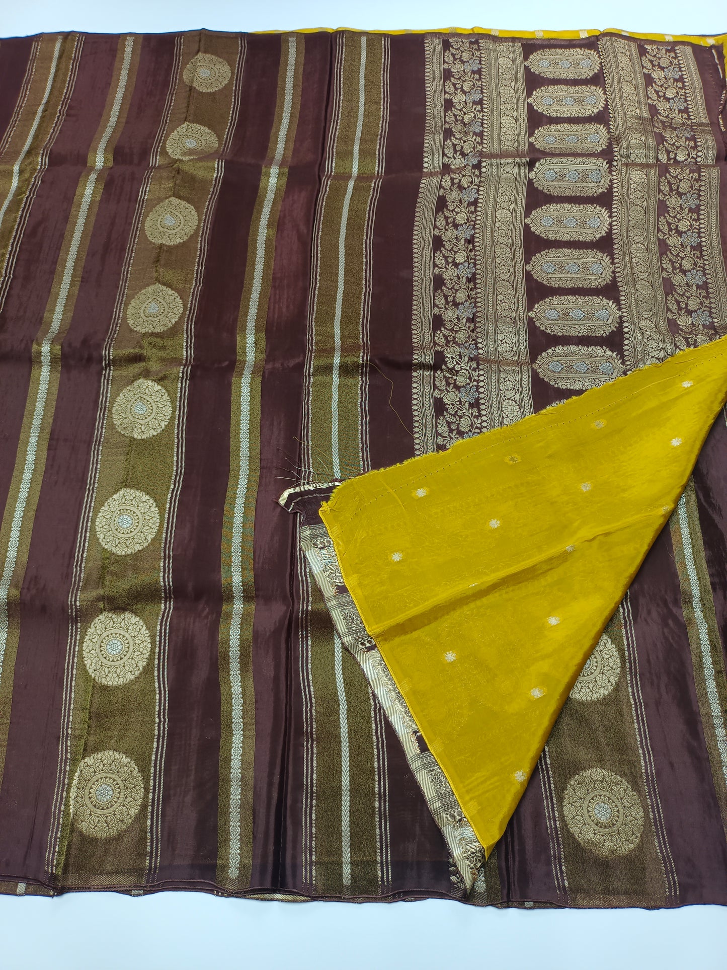 FANCY ORGANZA CREPE SILK SAREE