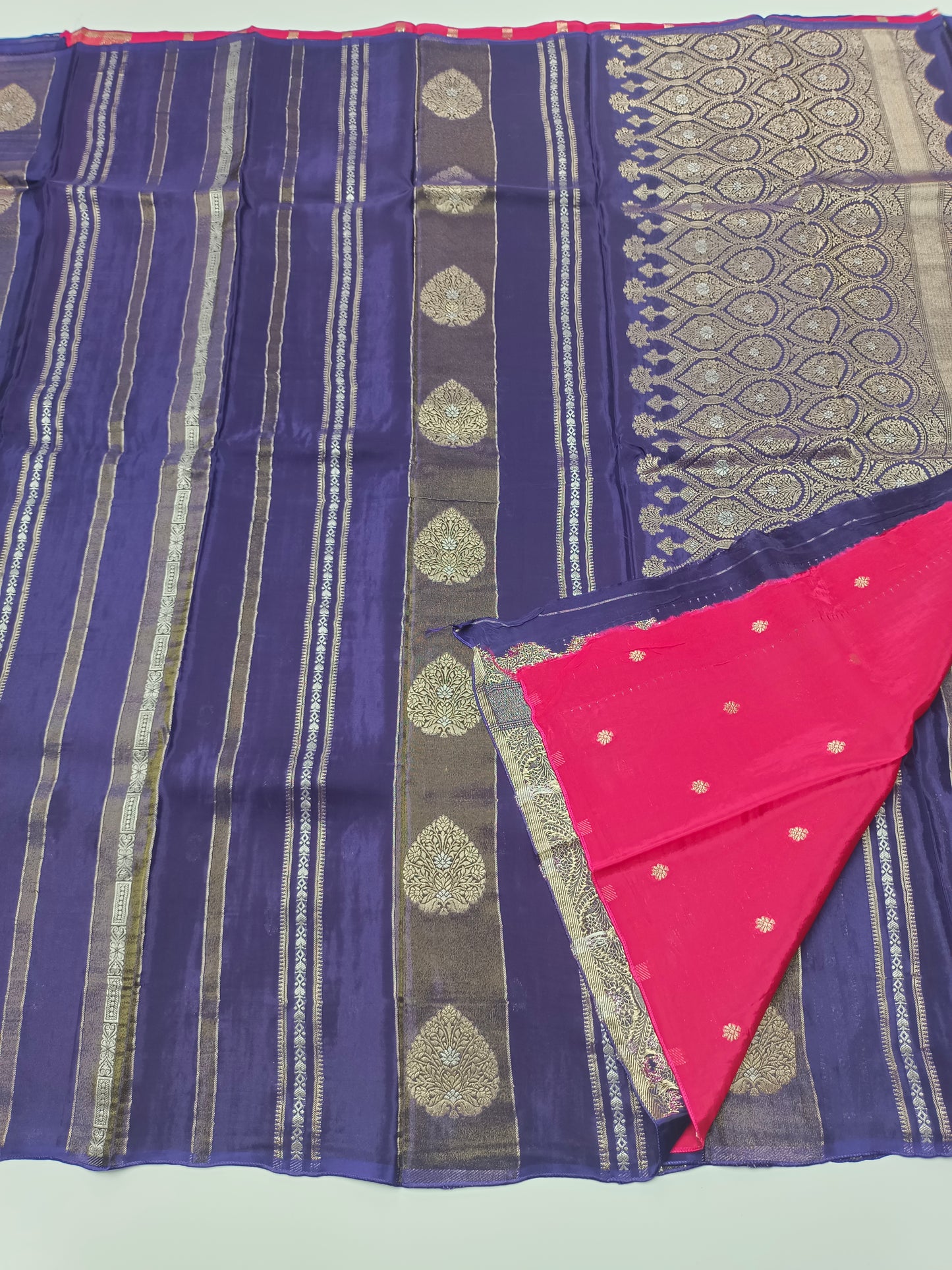FANCY ORGANZA CREPE SILK SAREE