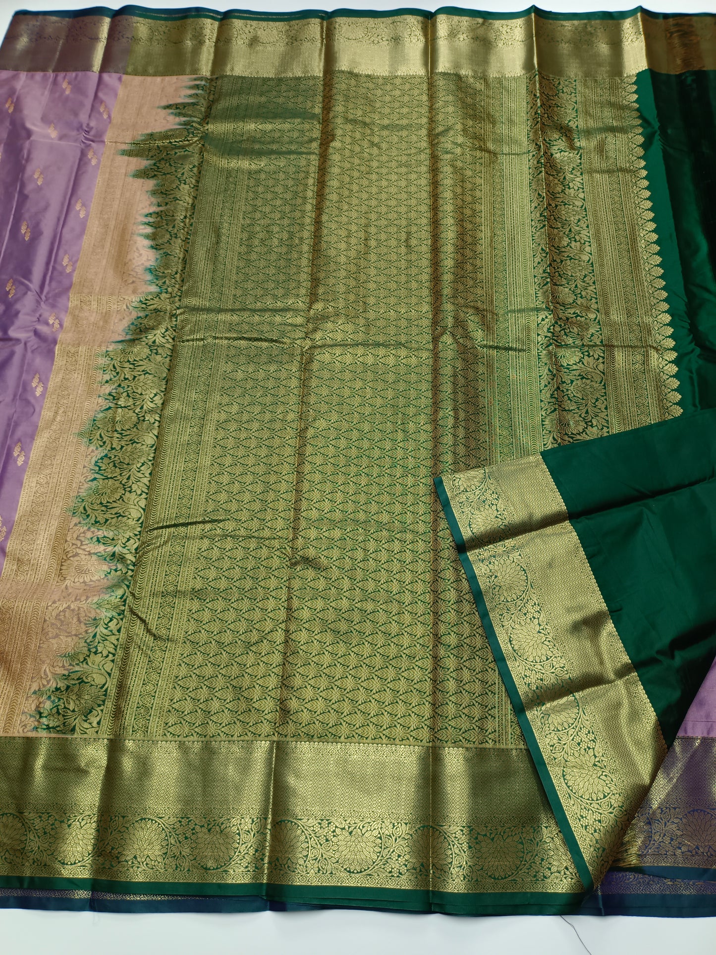 KANCHIPURAM SEMI SILK SAREE