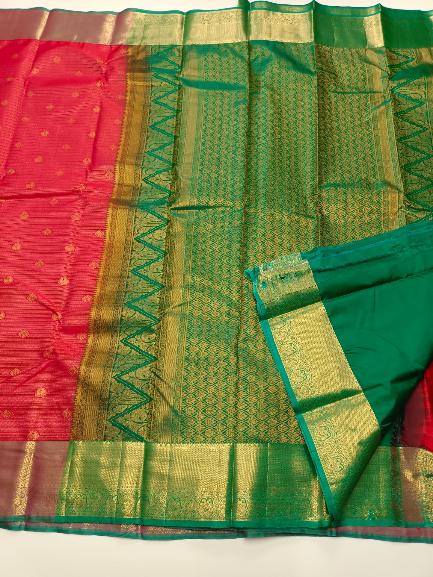 KANCHIPURAM SEMI SILK SAREE