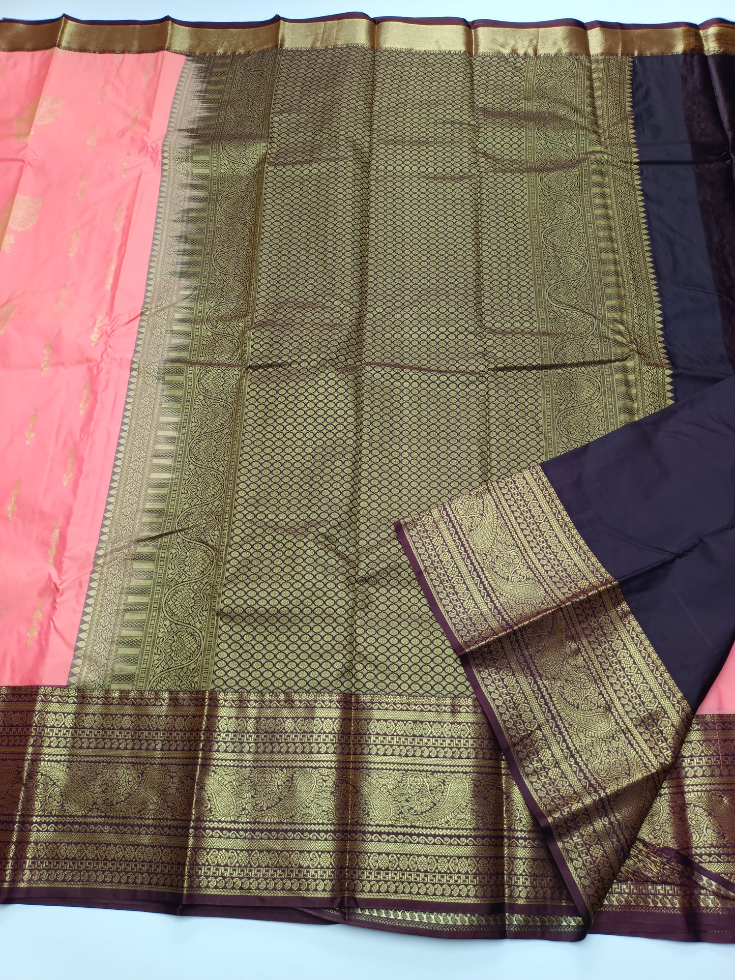 KANCHIPURAM SEMI SILK SAREE