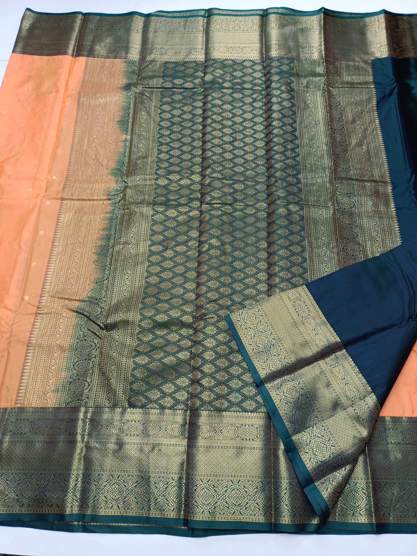 KANCHIPURAM SEMI SILK SAREE