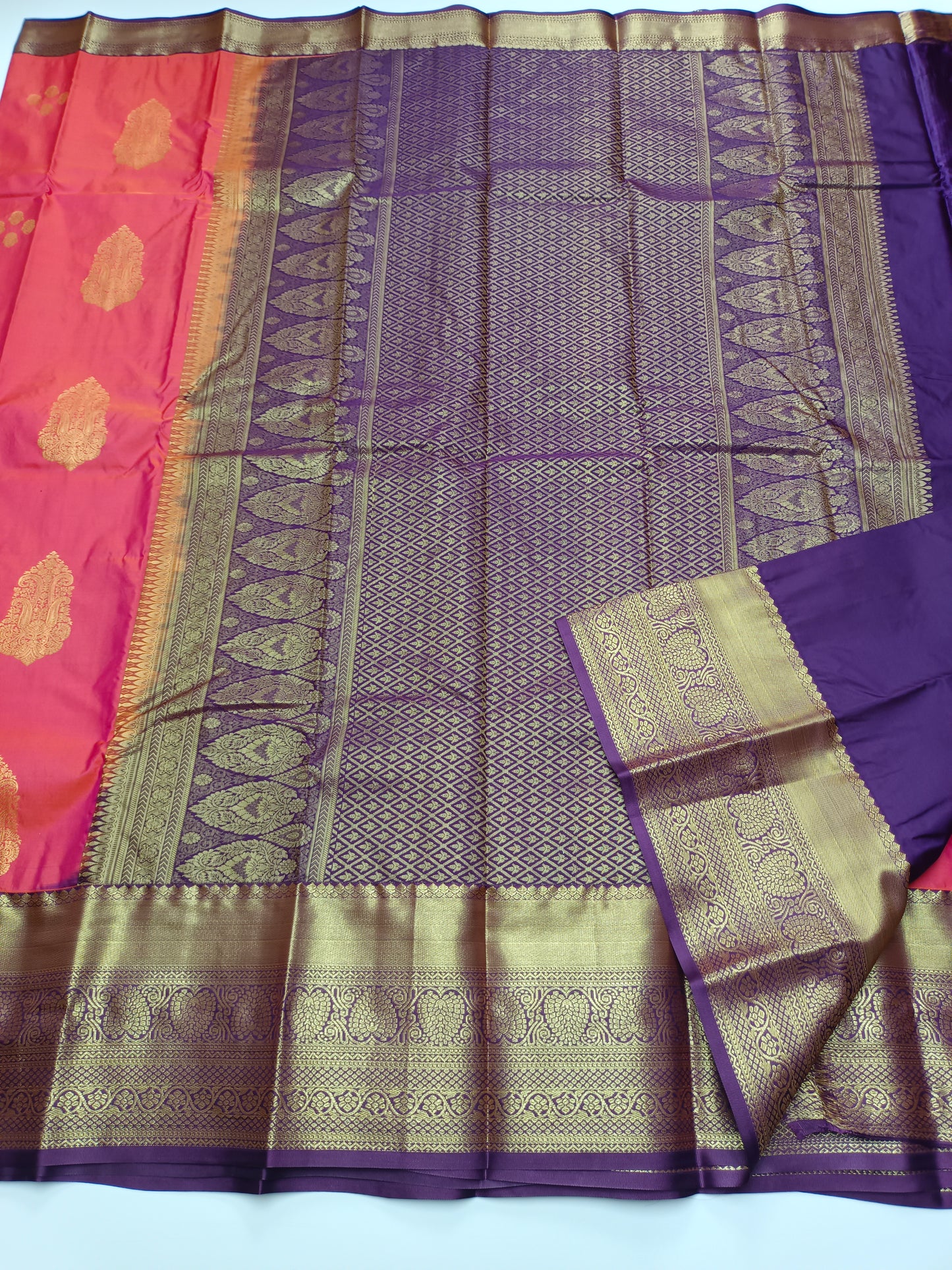 KANCHIPURAM SEMI SILK SAREE