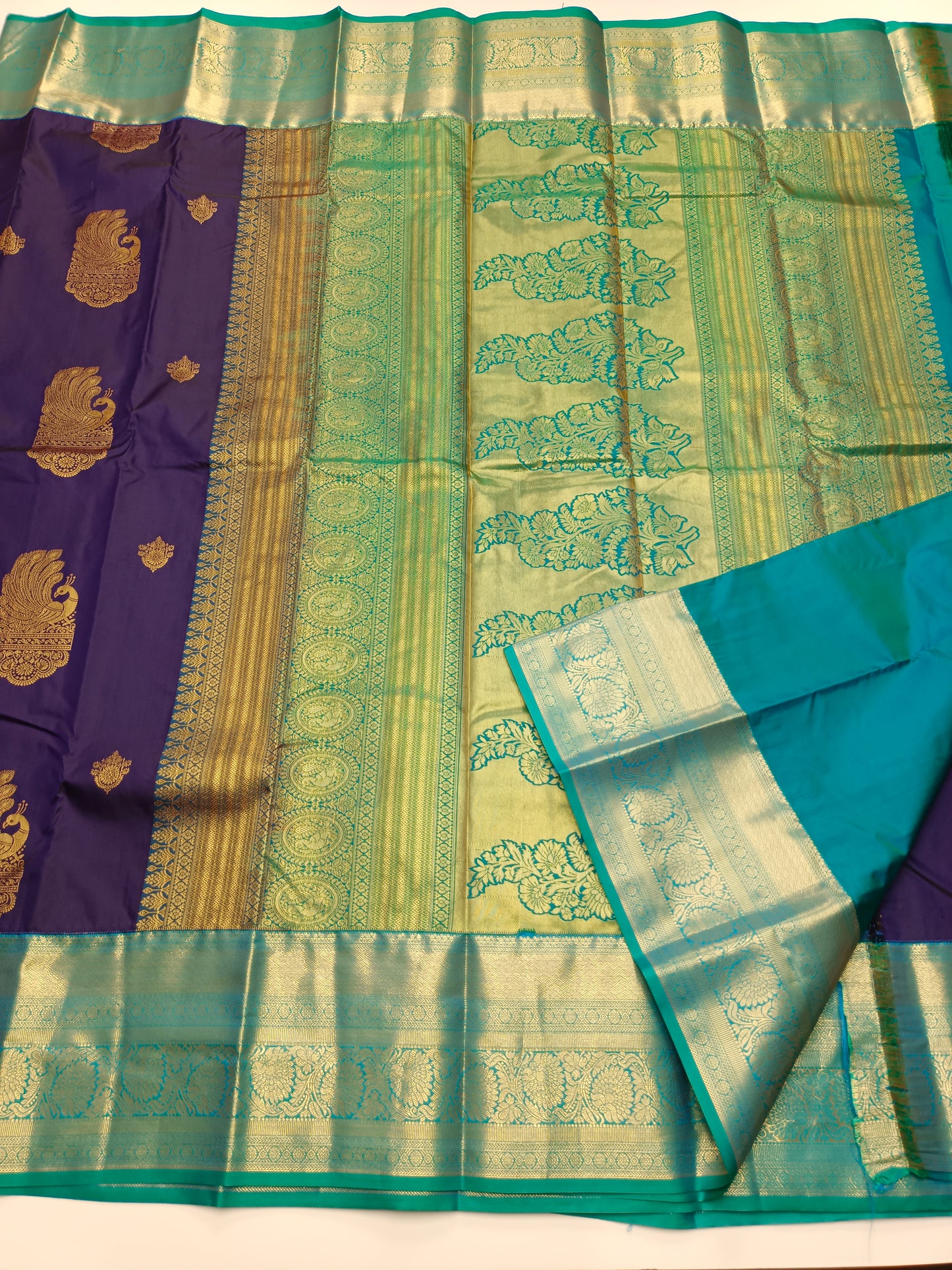 KANCHIPURAM SEMI SILK SAREE