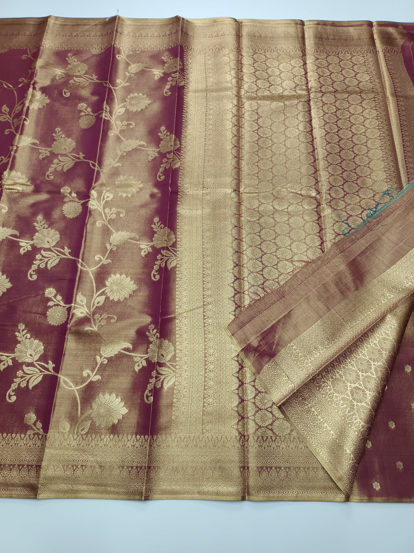 FANCY TISSUE SILK SAREE