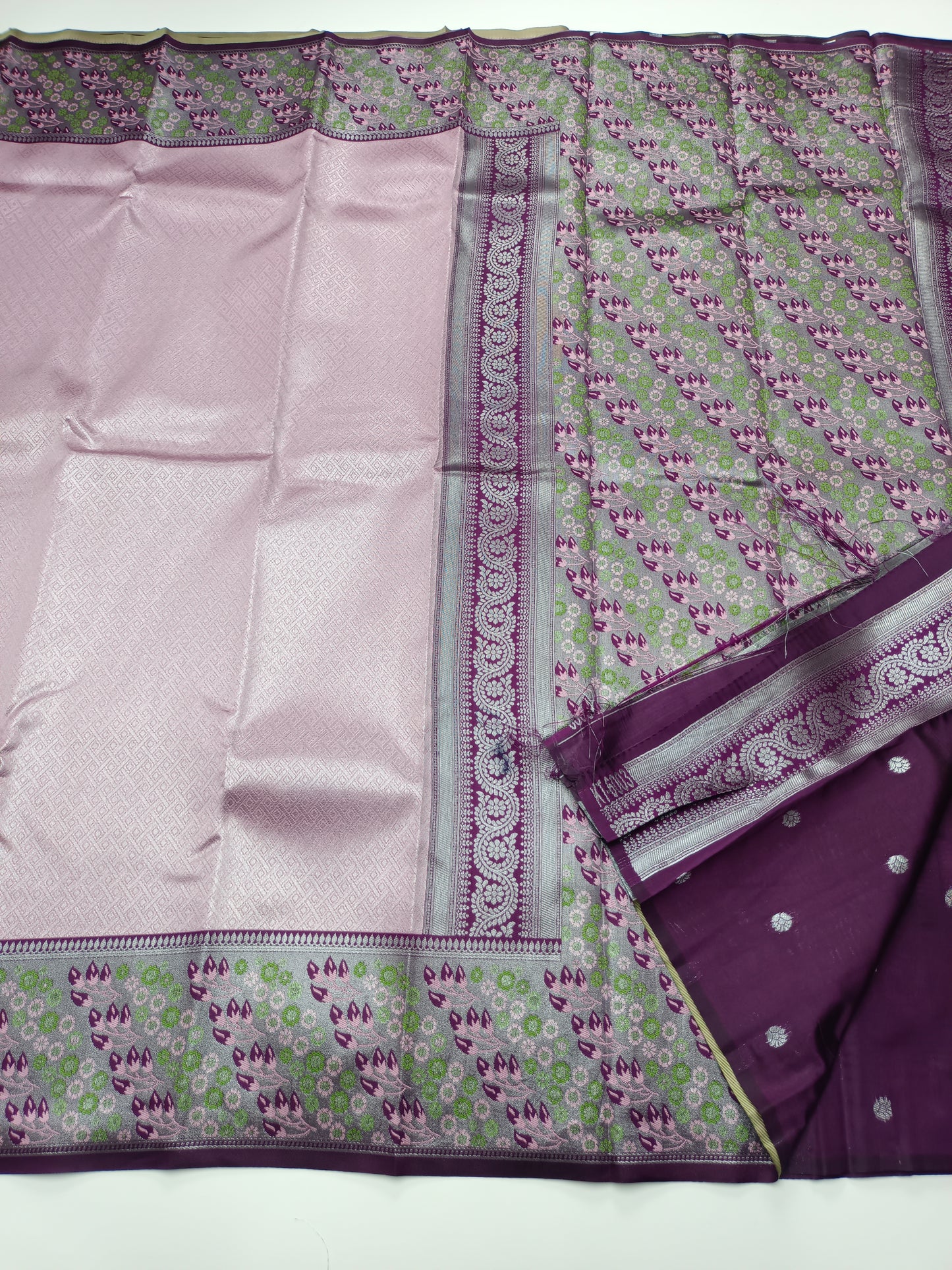 FANCY BROCADE SILK SAREE