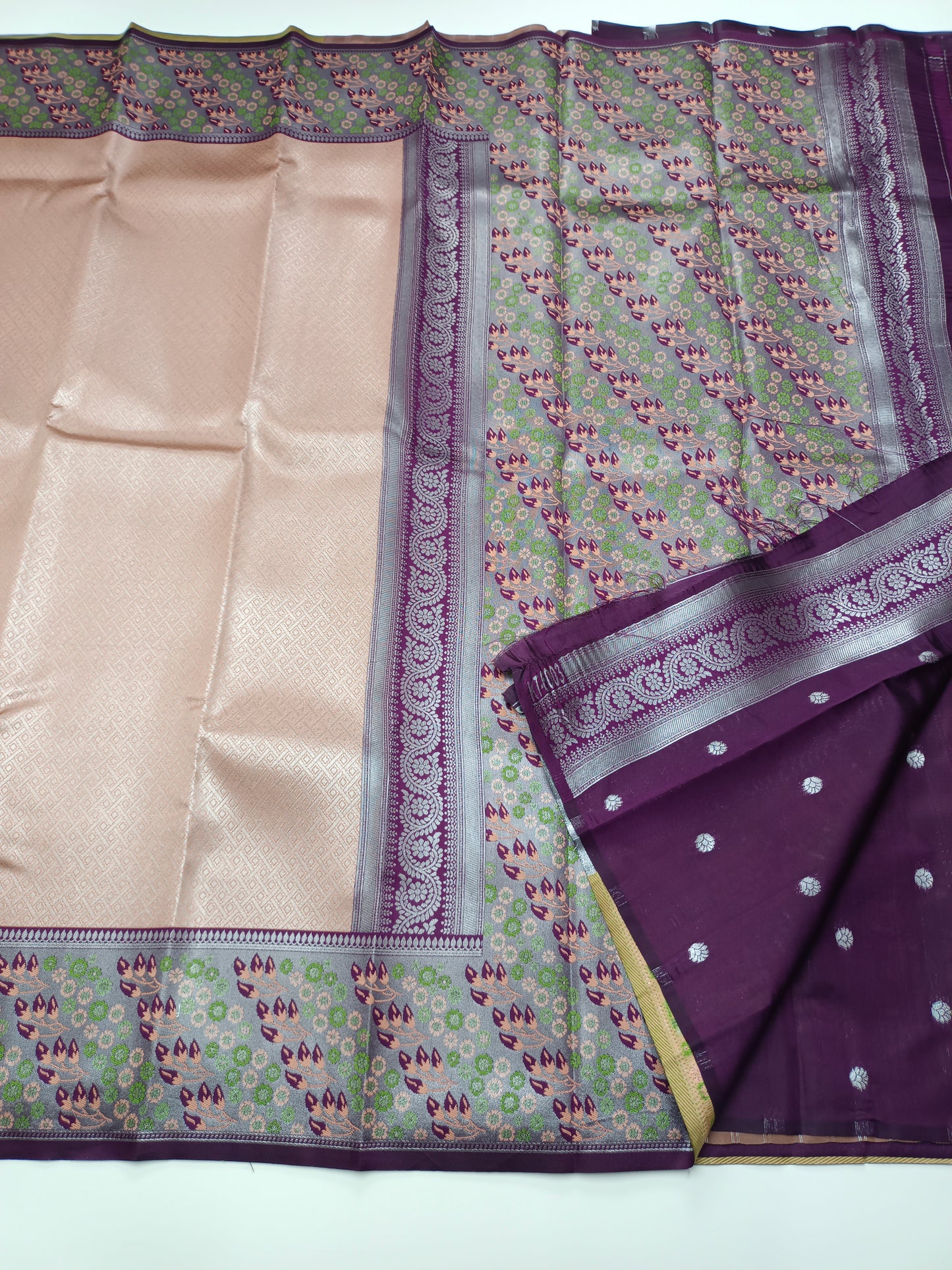 FANCY BROCADE SILK SAREE