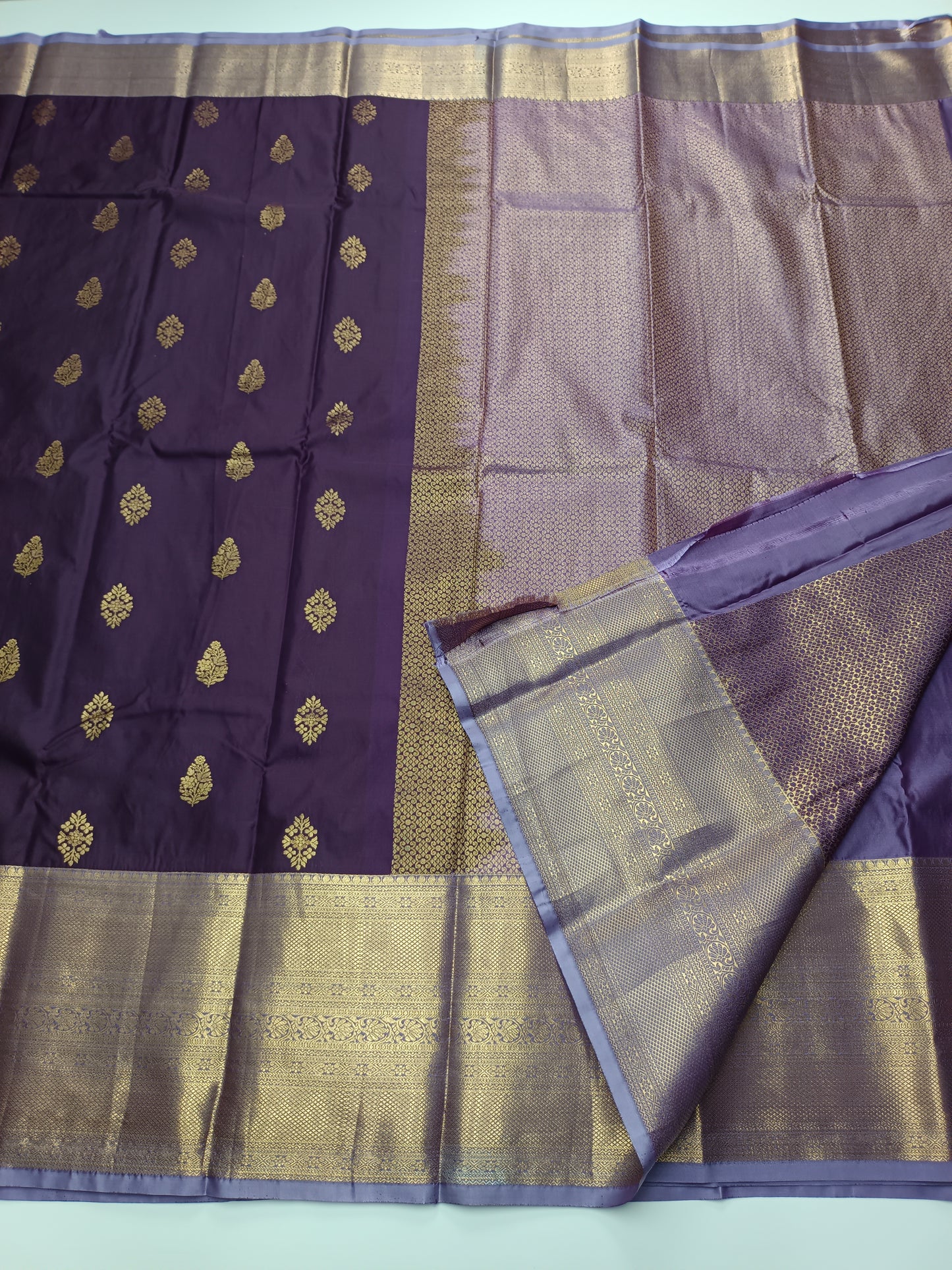 KANCHIPURAM SEMI SILK SAREE