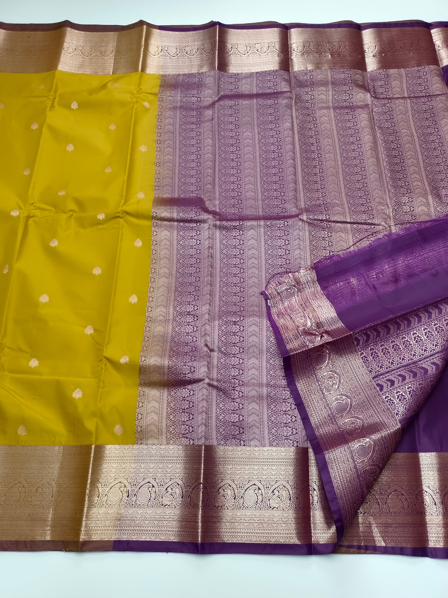 KANCHIPURAM SEMI SILK SAREE