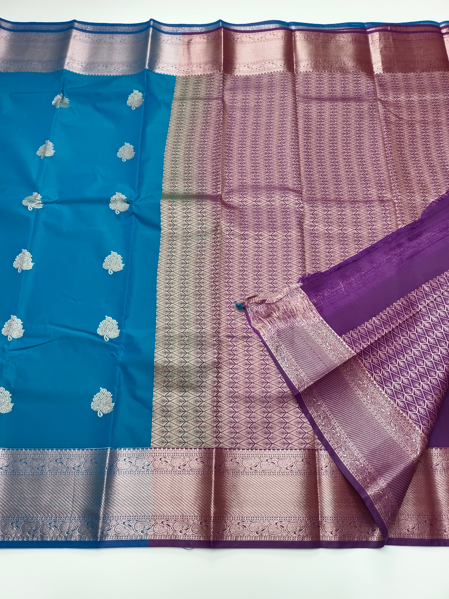 KANCHIPURAM SEMI SILK SAREE