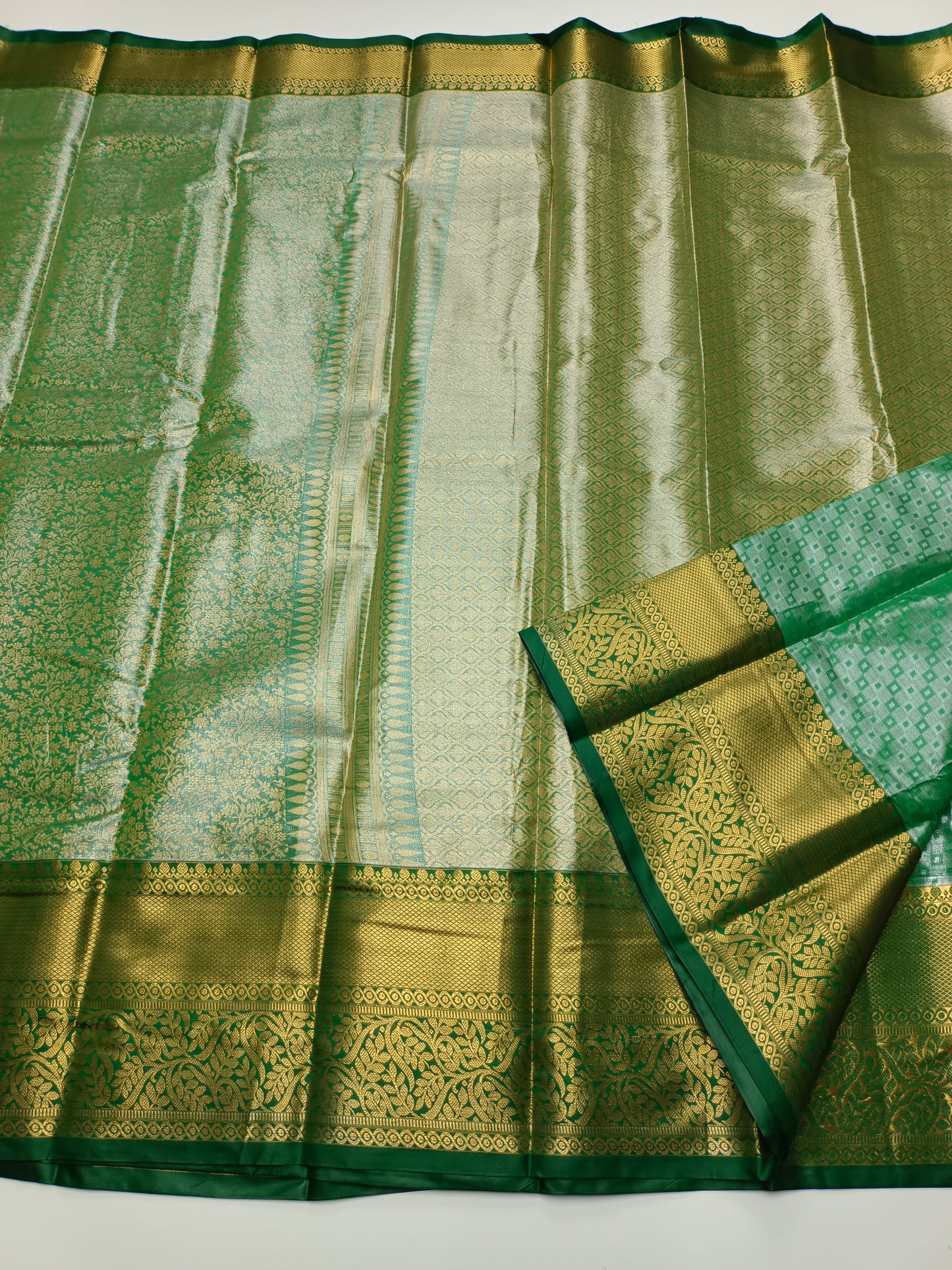 FANCY BROCADE SILK SAREE